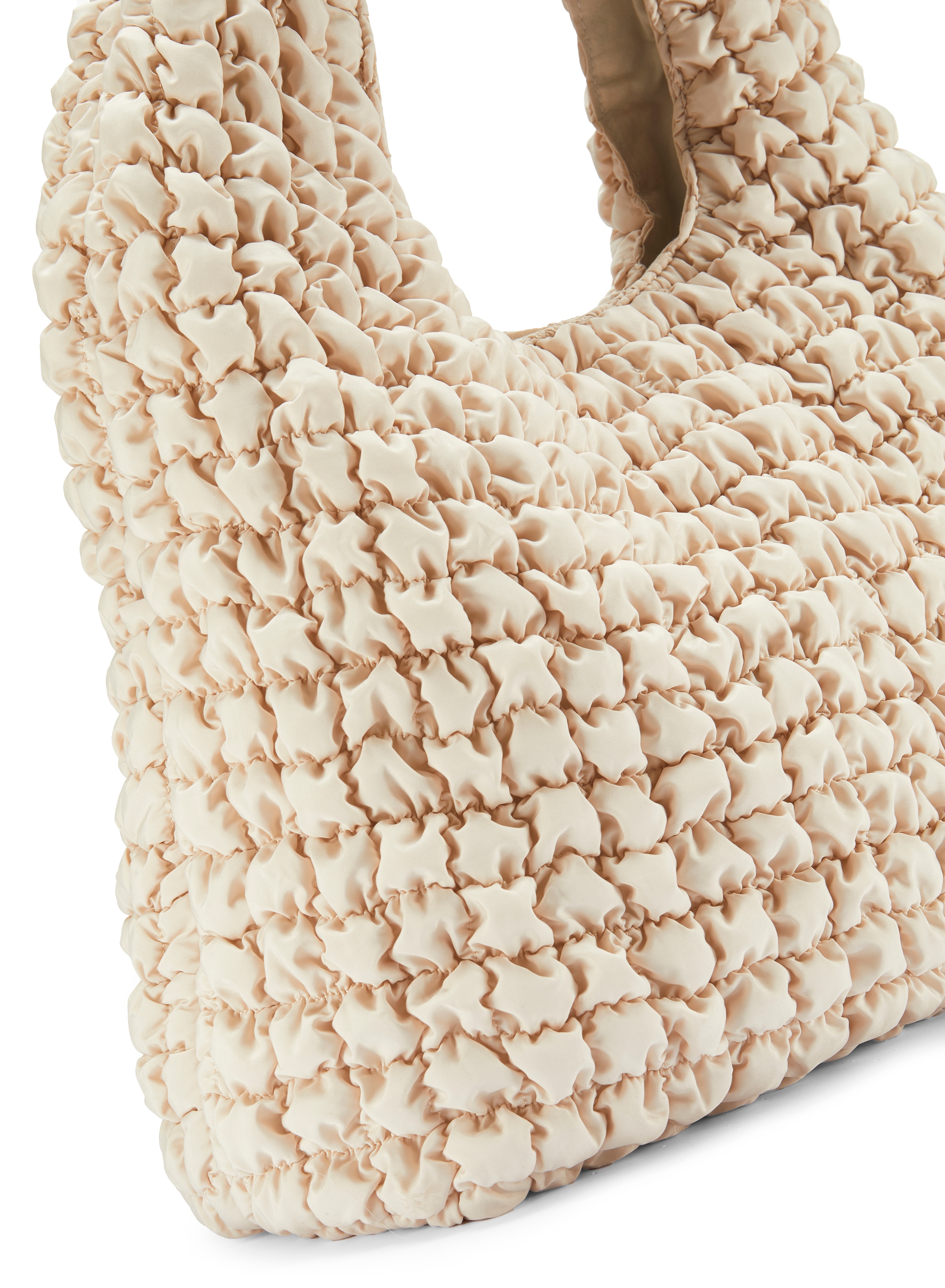 LSCN by LASCANA Shopper »Schultertasche, Handtasche, Einkaufstasche, Damentasche, Badetasche« sac de plage au look tendance bulle VEGAN