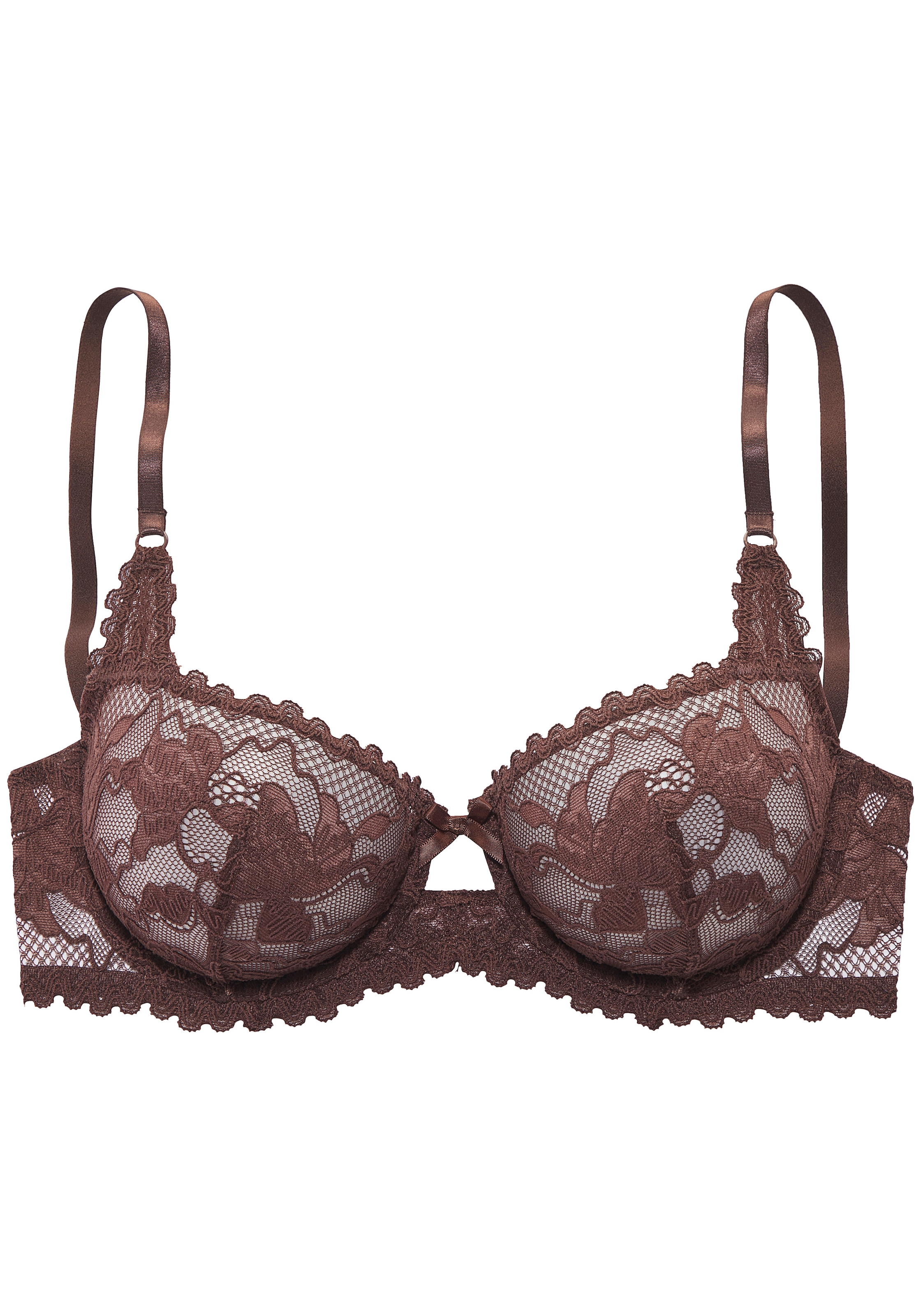 LASCANA Soutien-gorge à armatures mit Cut-Out rundherum aus Spitze, sexy Dessous