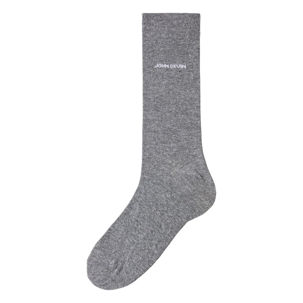 John Devin Basicsocken, (Packung, 7 Paar), für jeden Tag