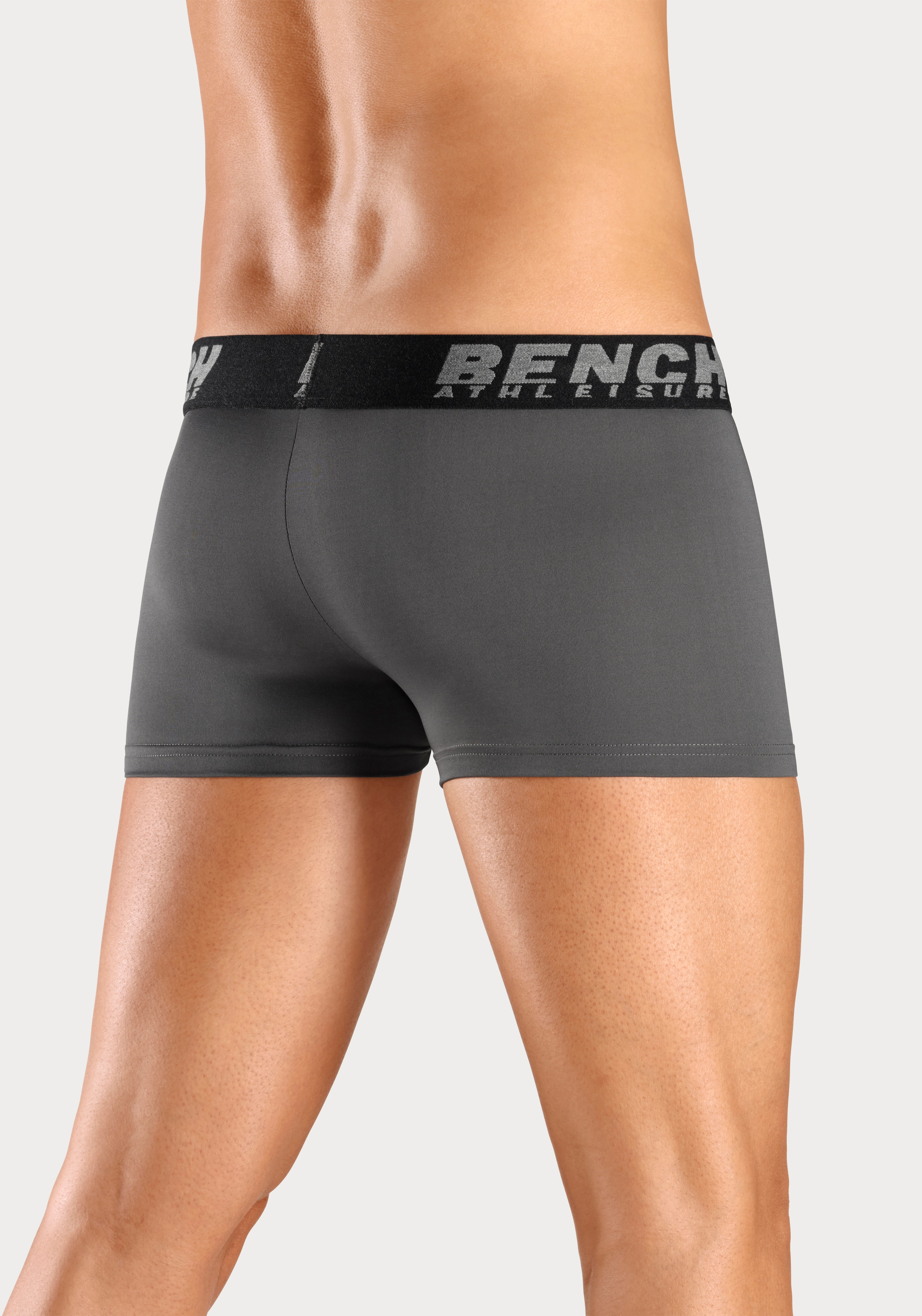 Bench. Funktionsboxer »Boxershorts für Herren«, (Packung, 2 St.), Unterhosen mit sportiver Optik aus Microfaser-Qualität