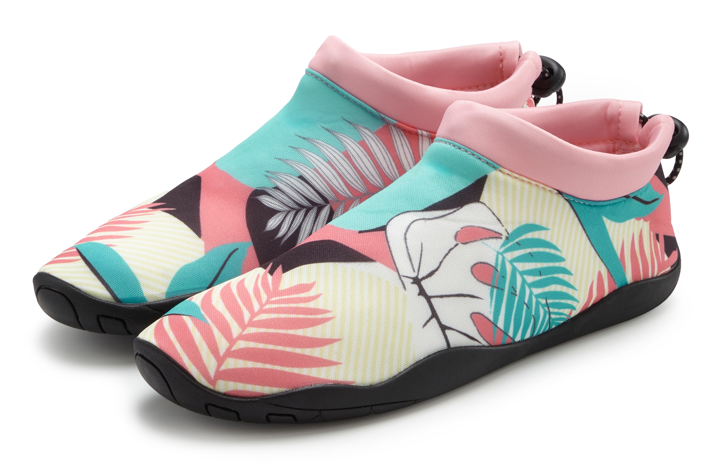 LASCANA Badeschuh Aquaschuh, Slipper, Wasserschuh ultraleicht und schnelltrocknend VEGAN
