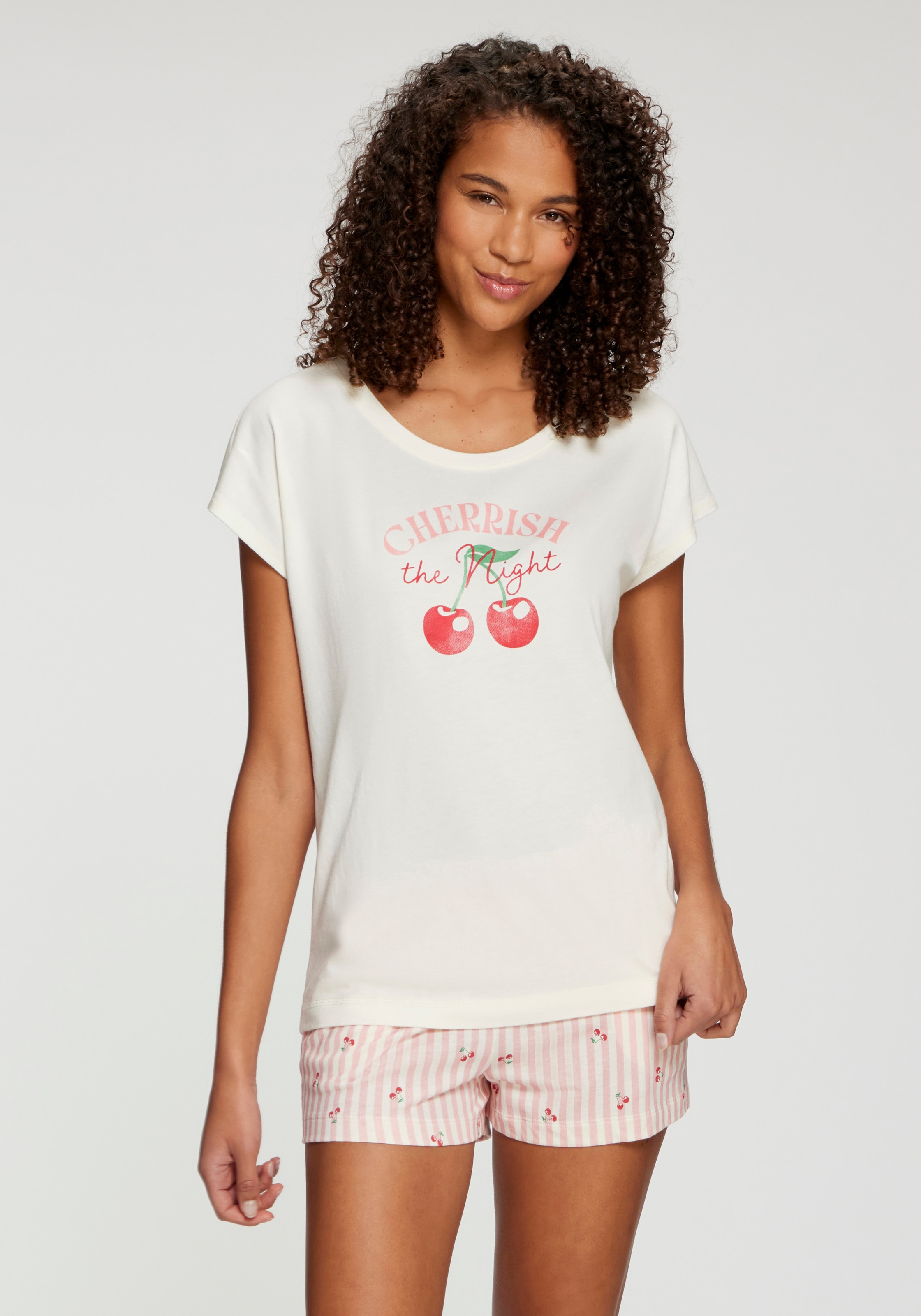 Vivance Dreams by Lascana Shorty Ensemble, 2 avec impression