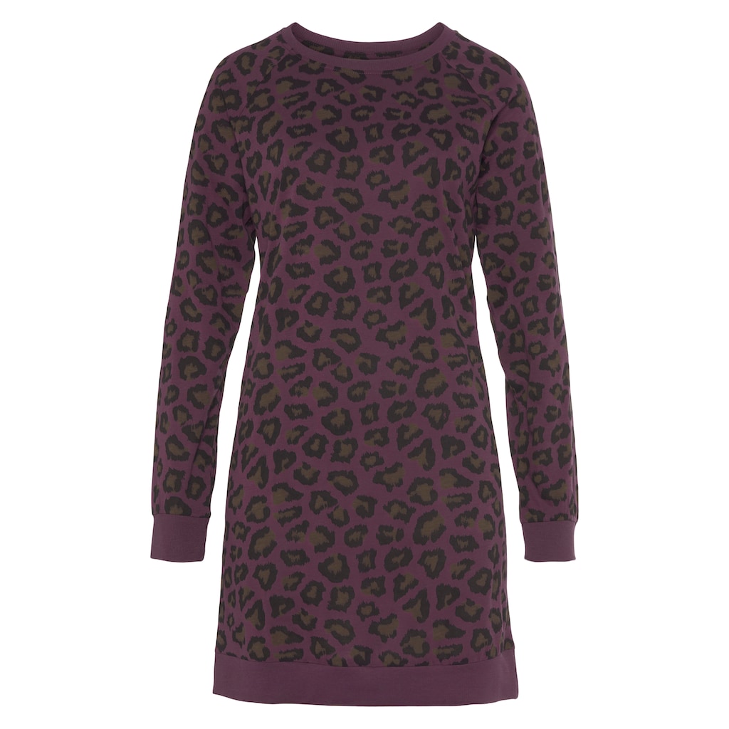 Vivance Dreams Nachthemd, mit tonalem Animalprint