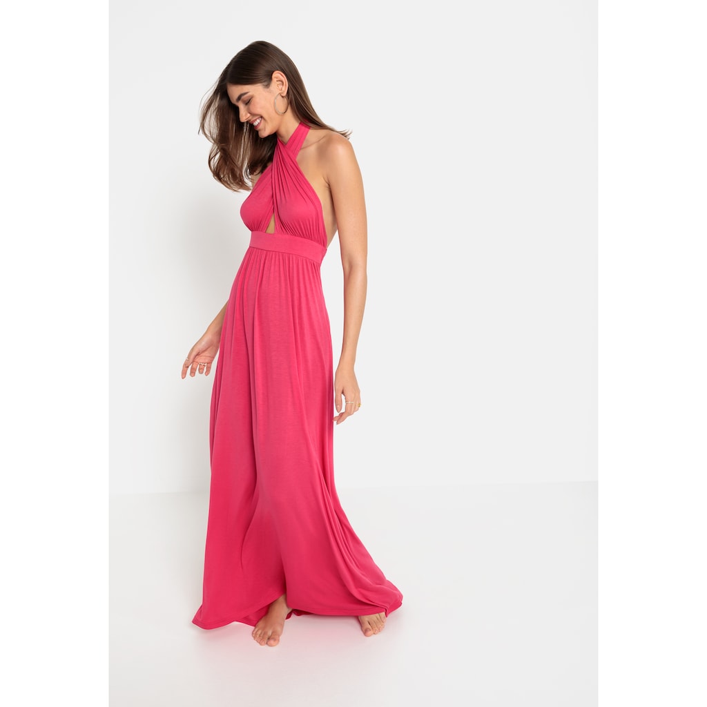 LSCN by LASCANA Neckholderkleid, in Maxilänge