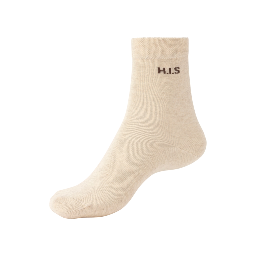 H.I.S Socken, (Packung, 4 Paar), ohne einschneidendes Bündchen