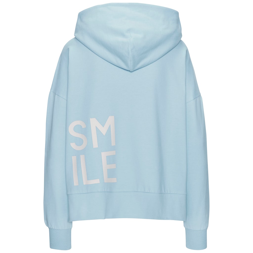 LASCANA Kapuzensweatshirt, mit Rückenprint