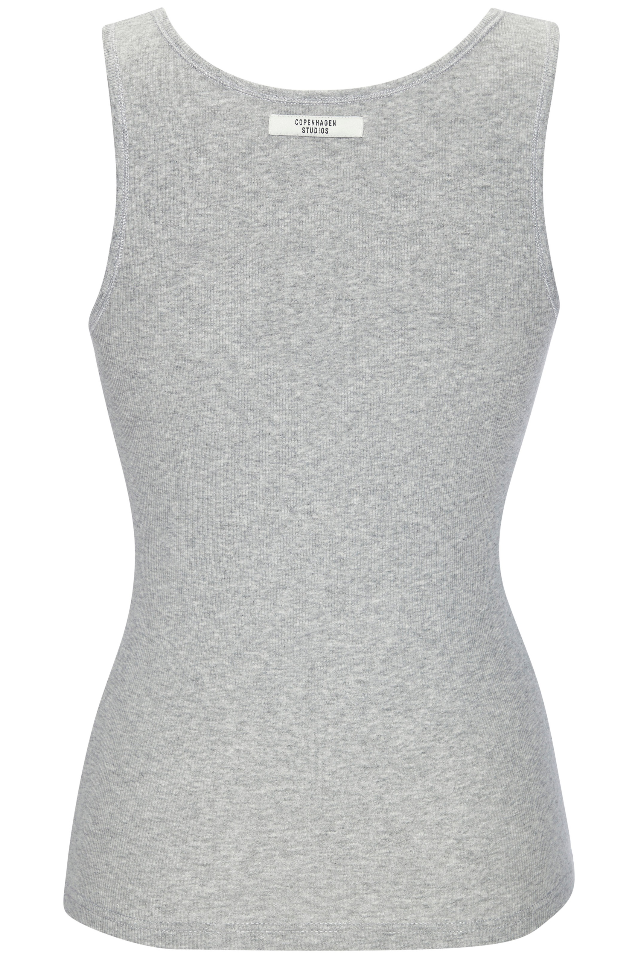 Copenhagen Studios Achseltop aus elastischer Baumwoll-Ripp-Qualität