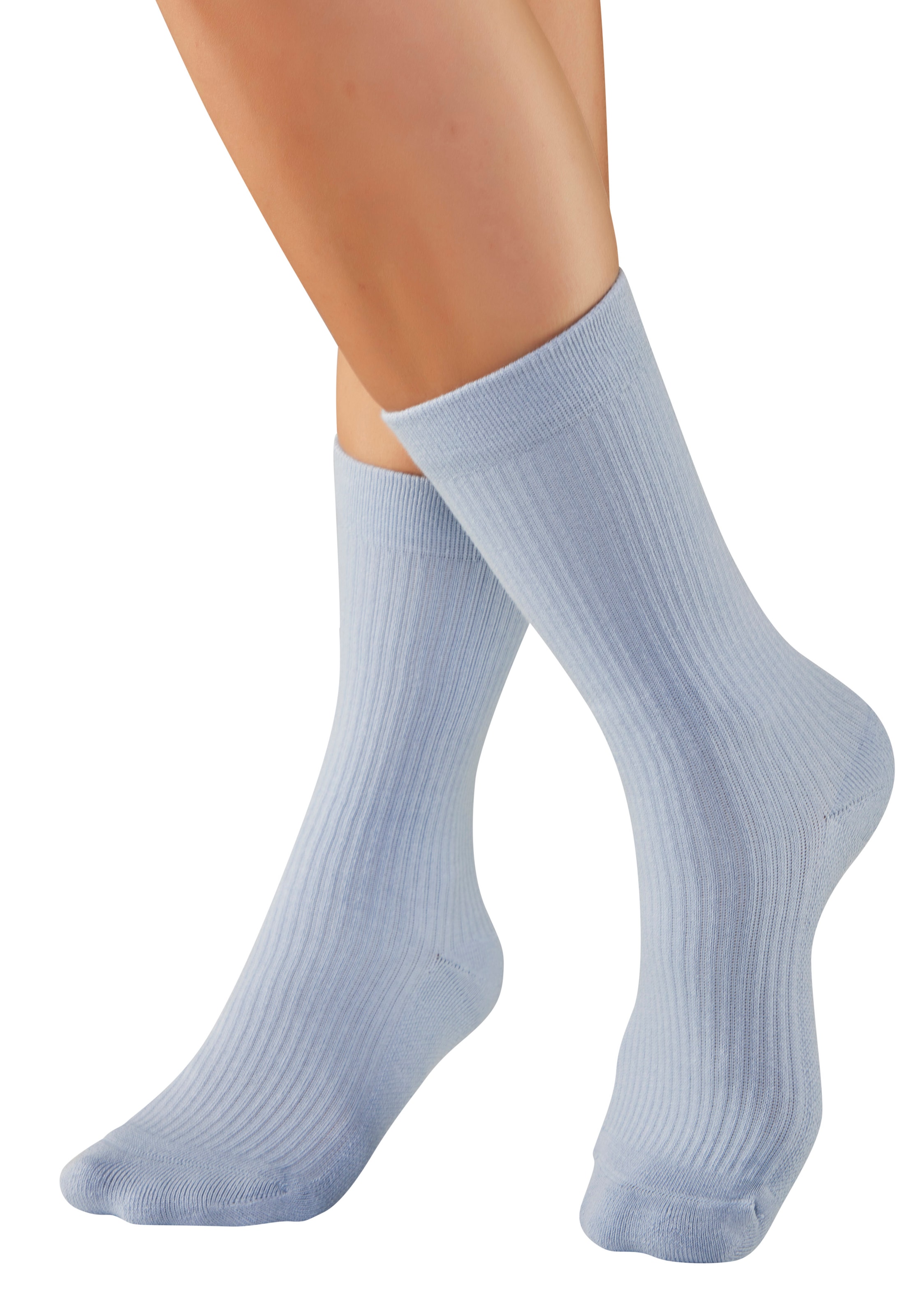 Copenhagen Studios Chaussettes de tennis Packung, 3 cuis tlg. mit grossem Schriftzug