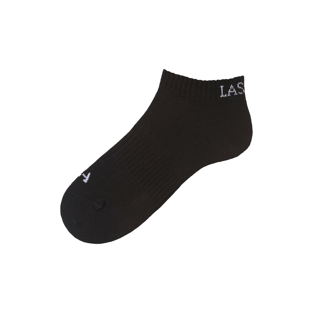 LASCANA ACTIVE Sneakersocken, (Packung, 6 Paar), mit eingestricktem Marken Logo