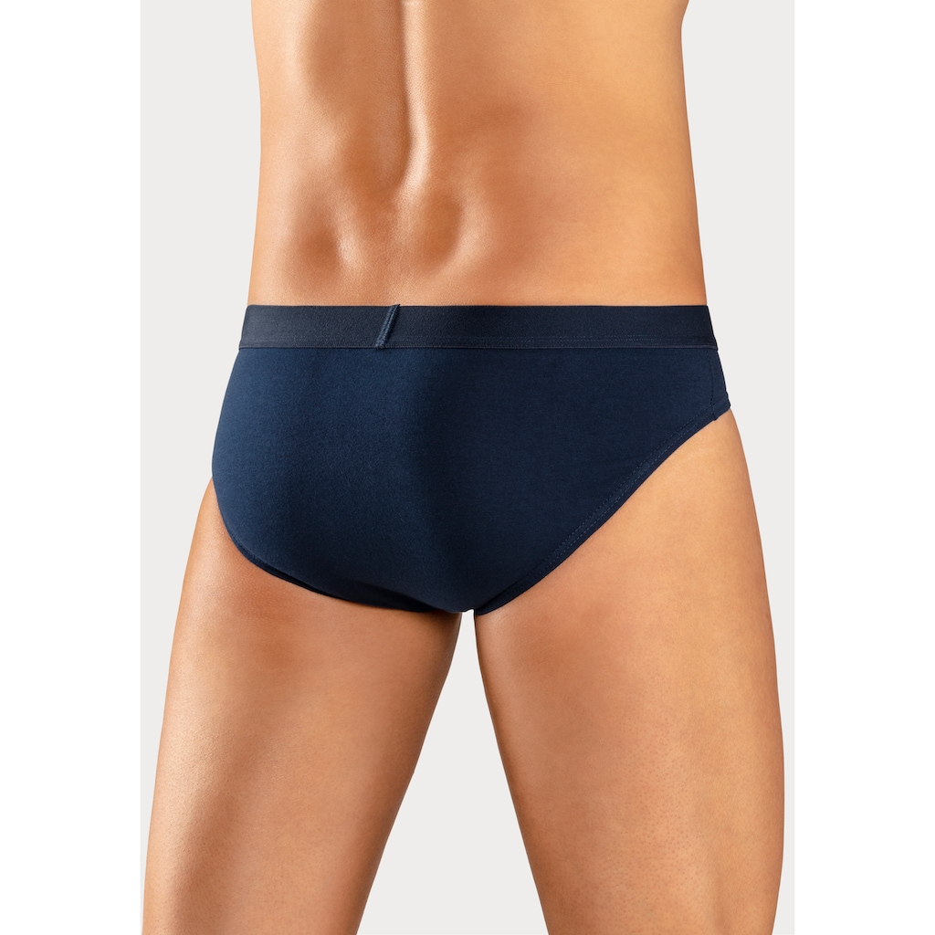 H.I.S Slip, (Packung, 3 St.), mit H.I.S Logo vorn