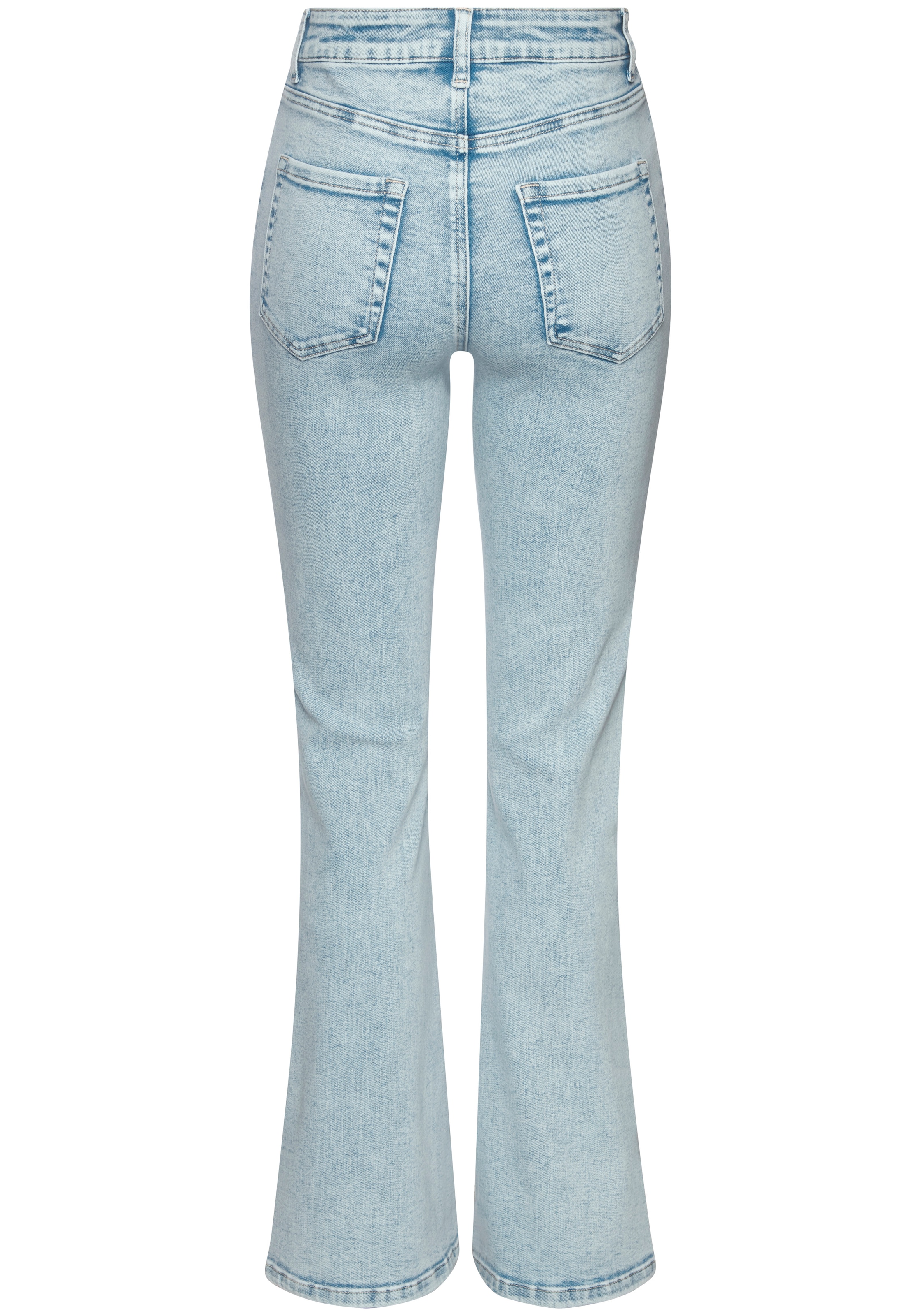 French Connection Jeans bootcut »mit Used-Waschung und klassischem 5-Pocket-Design« pantalon évasé, jeans flare, jeans stretch, matière élastique