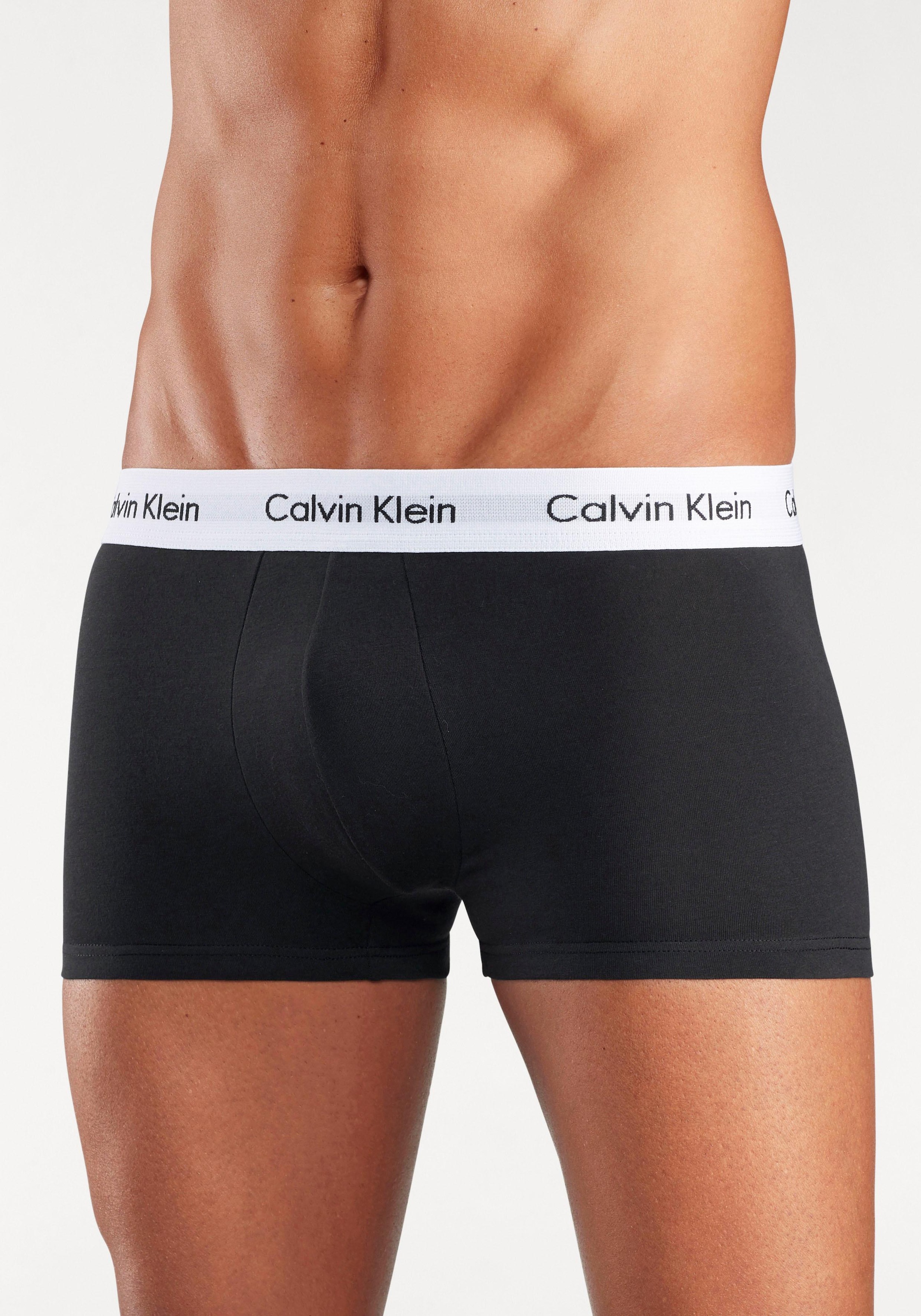 Calvin Klein Underwear Boxer »Hipster 3 PACK«, (3 St.), mit weissem Webbund