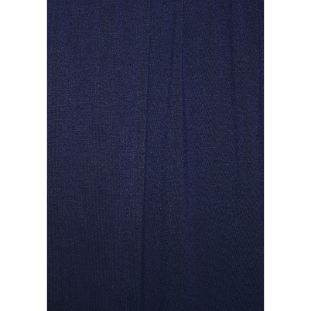 LASCANA 3/4-Arm-Shirt »mit zarter Raffung am Ausschnitt«, aus weichem Viskose-Stretch