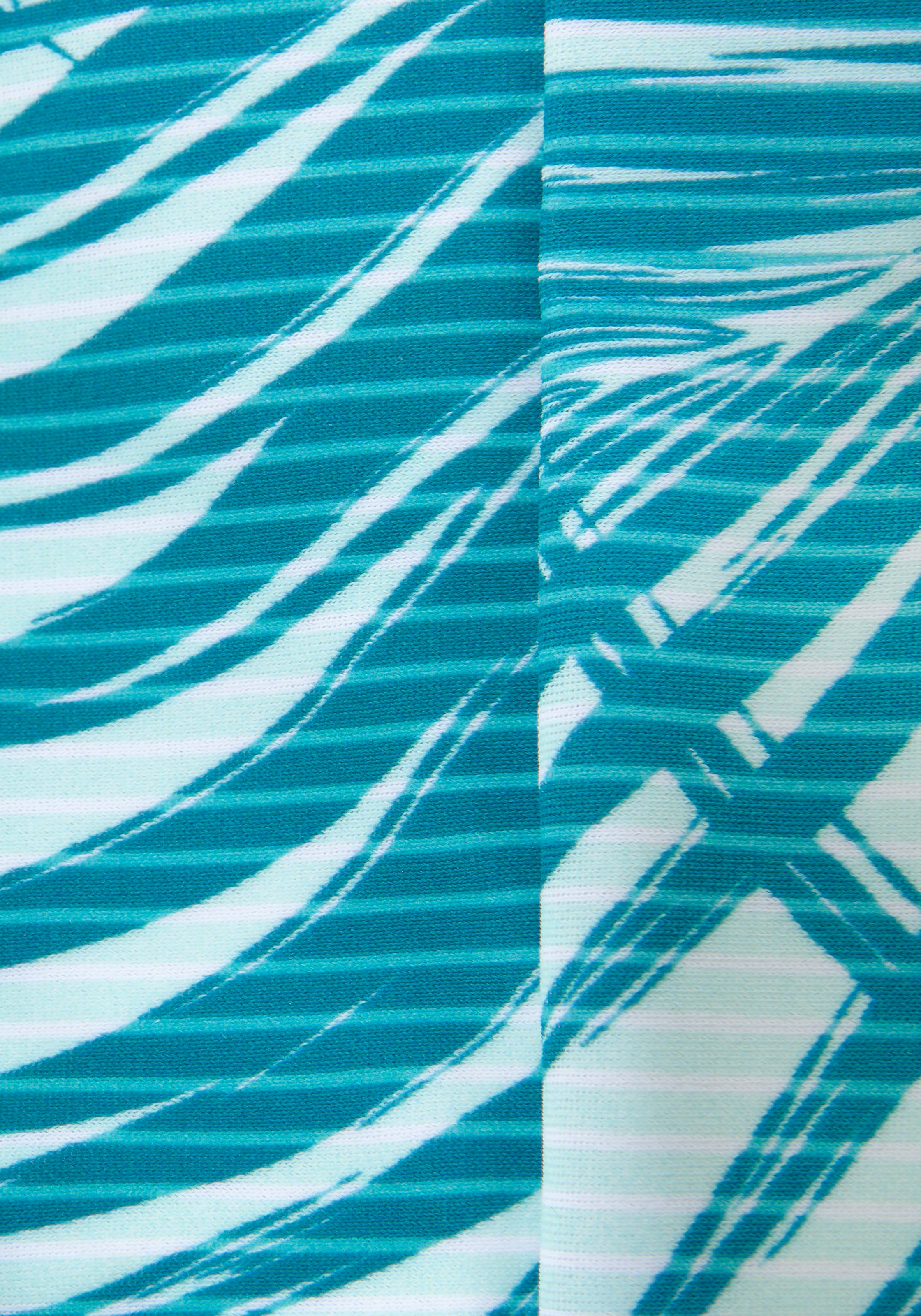 LASCANA ACTIVE Crop-Bikini-Top »Coal« mit Knoten-Optik