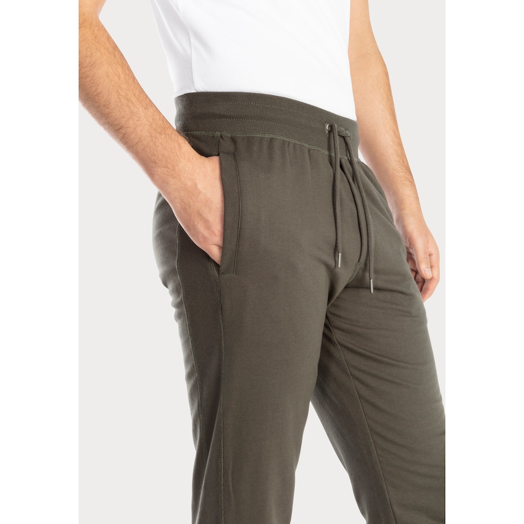 s.Oliver Sweathose, Jogginghose mit seitlichen Rippeneinsatz