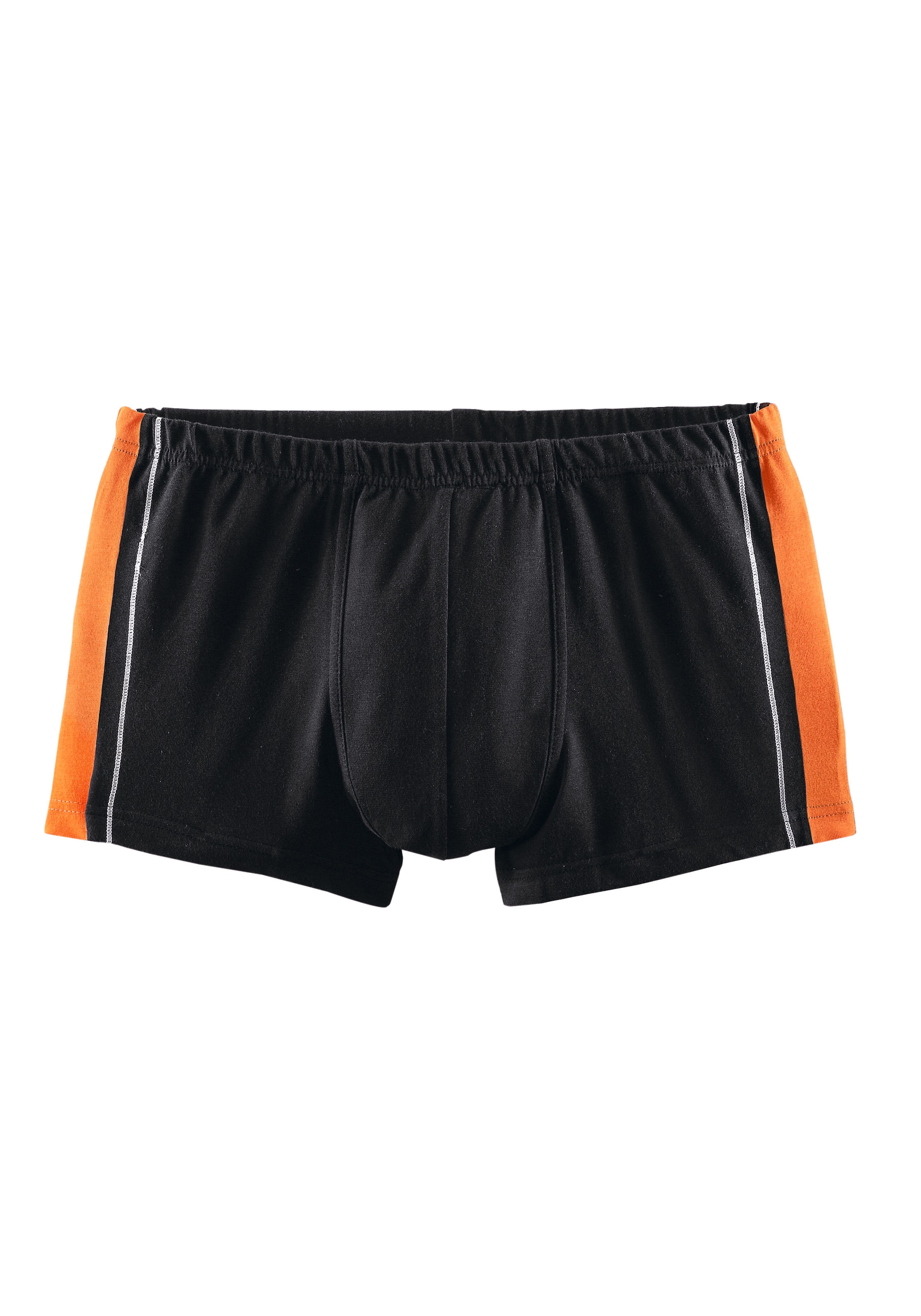 AUTHENTIC UNDERWEAR Boxer »Boxershorts für Herren« Packung, 4 cuis mit kontrastfarbigen Streifen seitlich