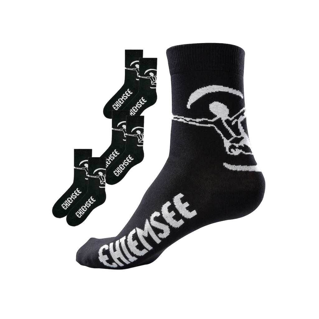 Chiemsee Freizeitsocken, (Packung, 6 Paar), in pflegeleichter Markenqualität