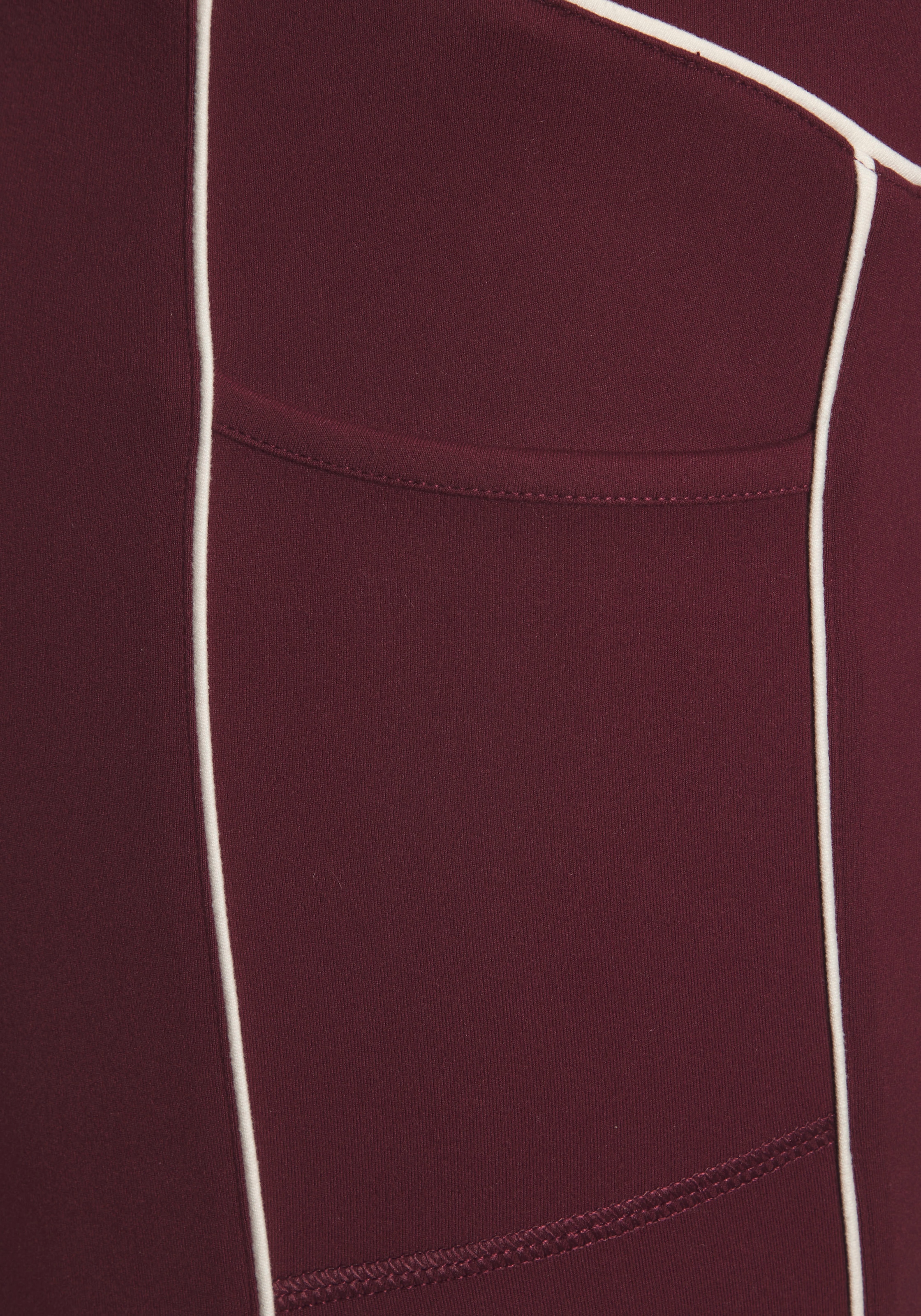 Copenhagen Studios Leggings fonctionnels  mit Paspeln und Logodruck