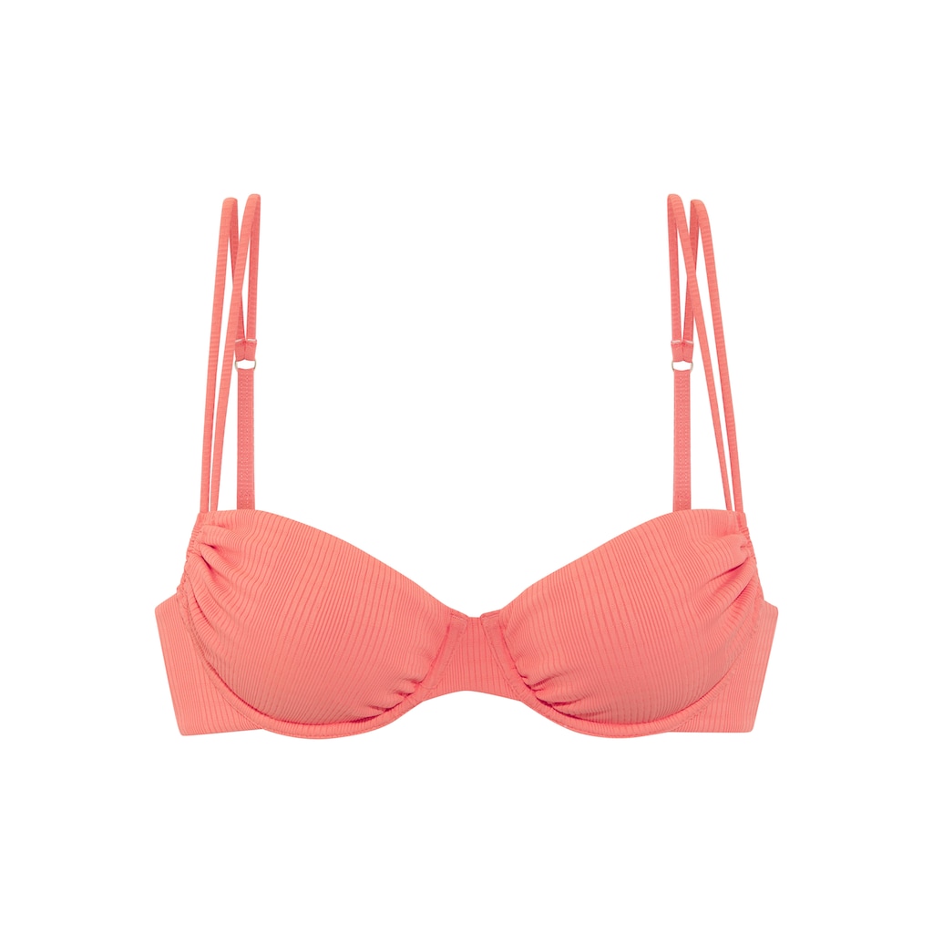 Copenhagen Studios Bügel-Bandeau-Bikini-Top »Nela«, mit Doppelträgern