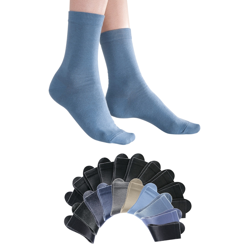 Go in Basicsocken, (Box, 20 Paar), in der grossen Big-Box
