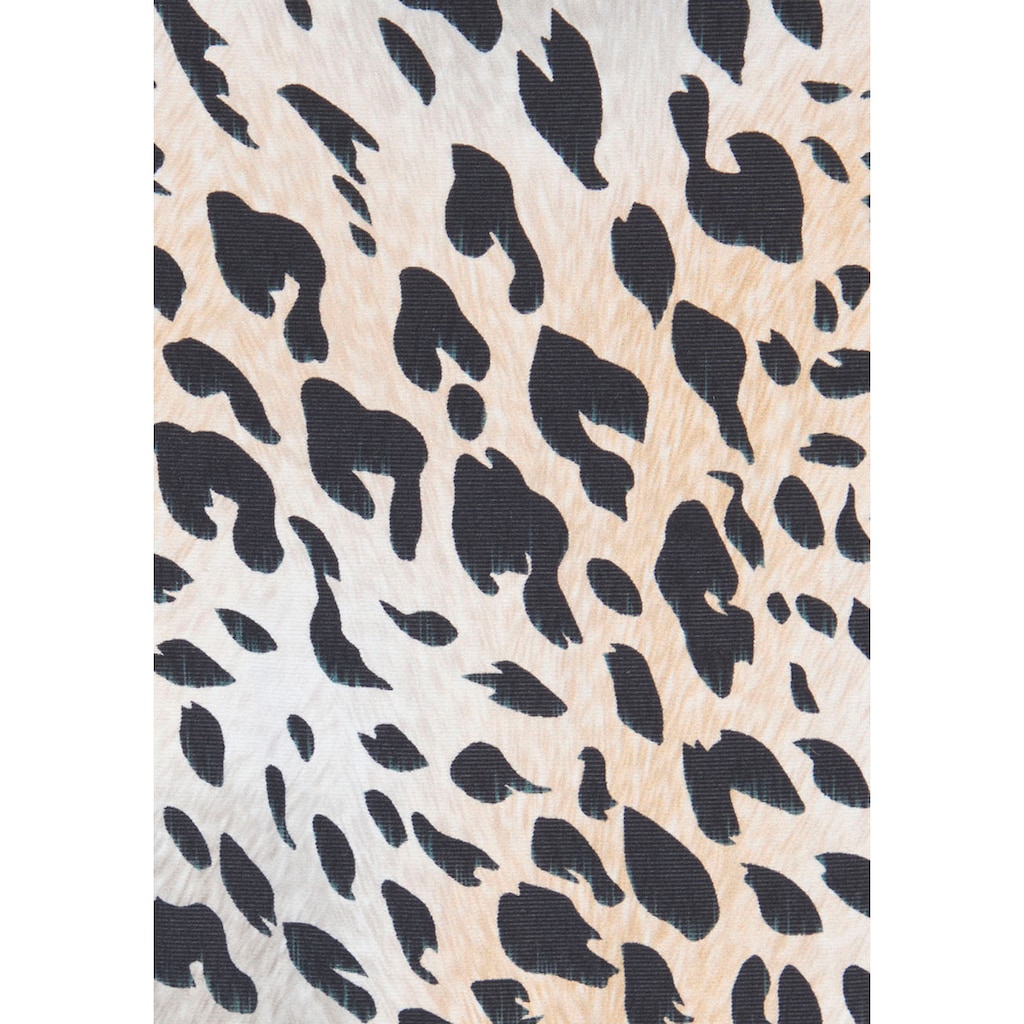 LASCANA Badeanzug »Silea«, Mit modischem Animalprint