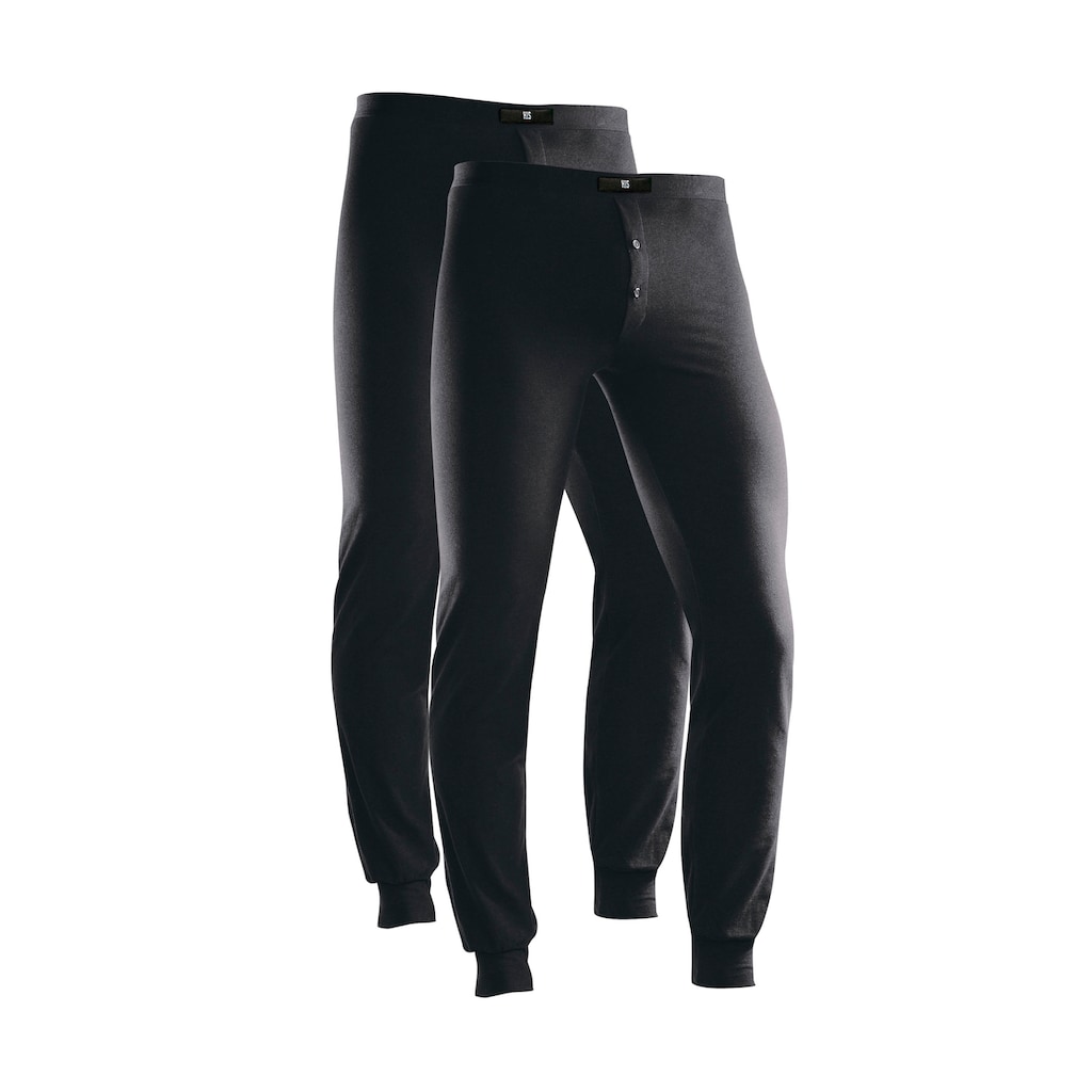 H.I.S Lange Unterhose, (Packung, 2 St.), mit Bündchen am Bein
