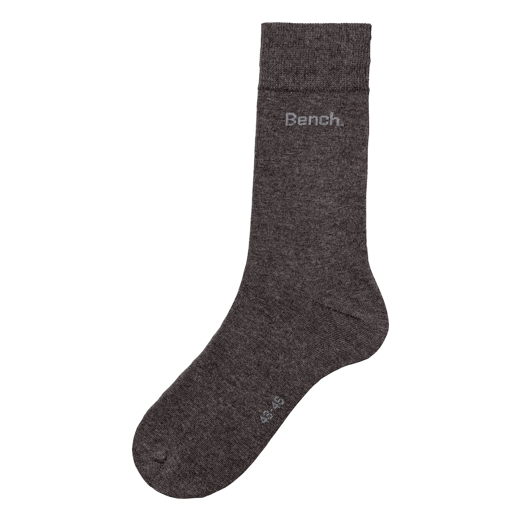 Bench. Basicsocken, (Packung, 4 Paar), in angenehm weicher Markenqualität