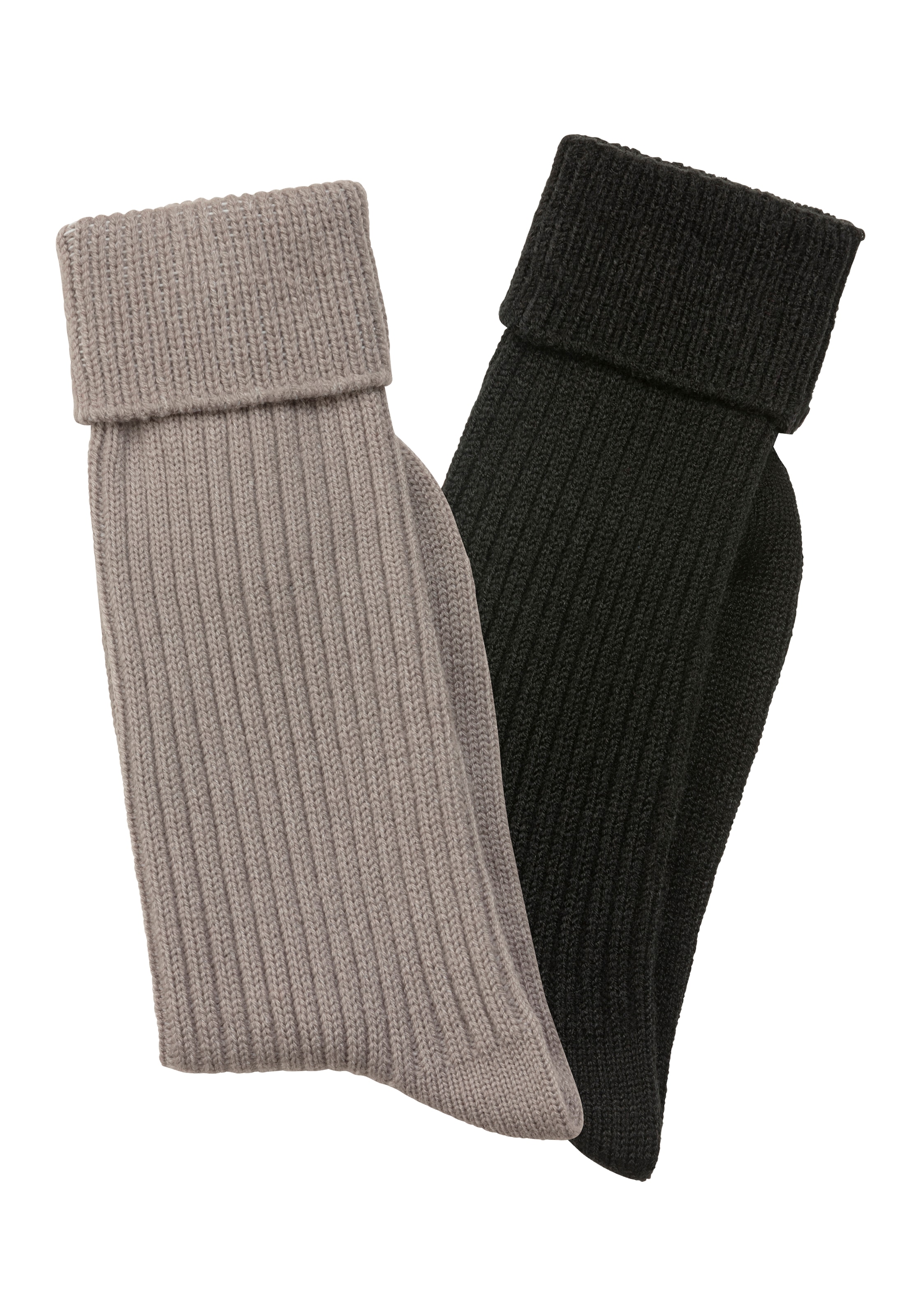 Lavana Socken, (Packung, 2 Paar), in modischem Rippstrick