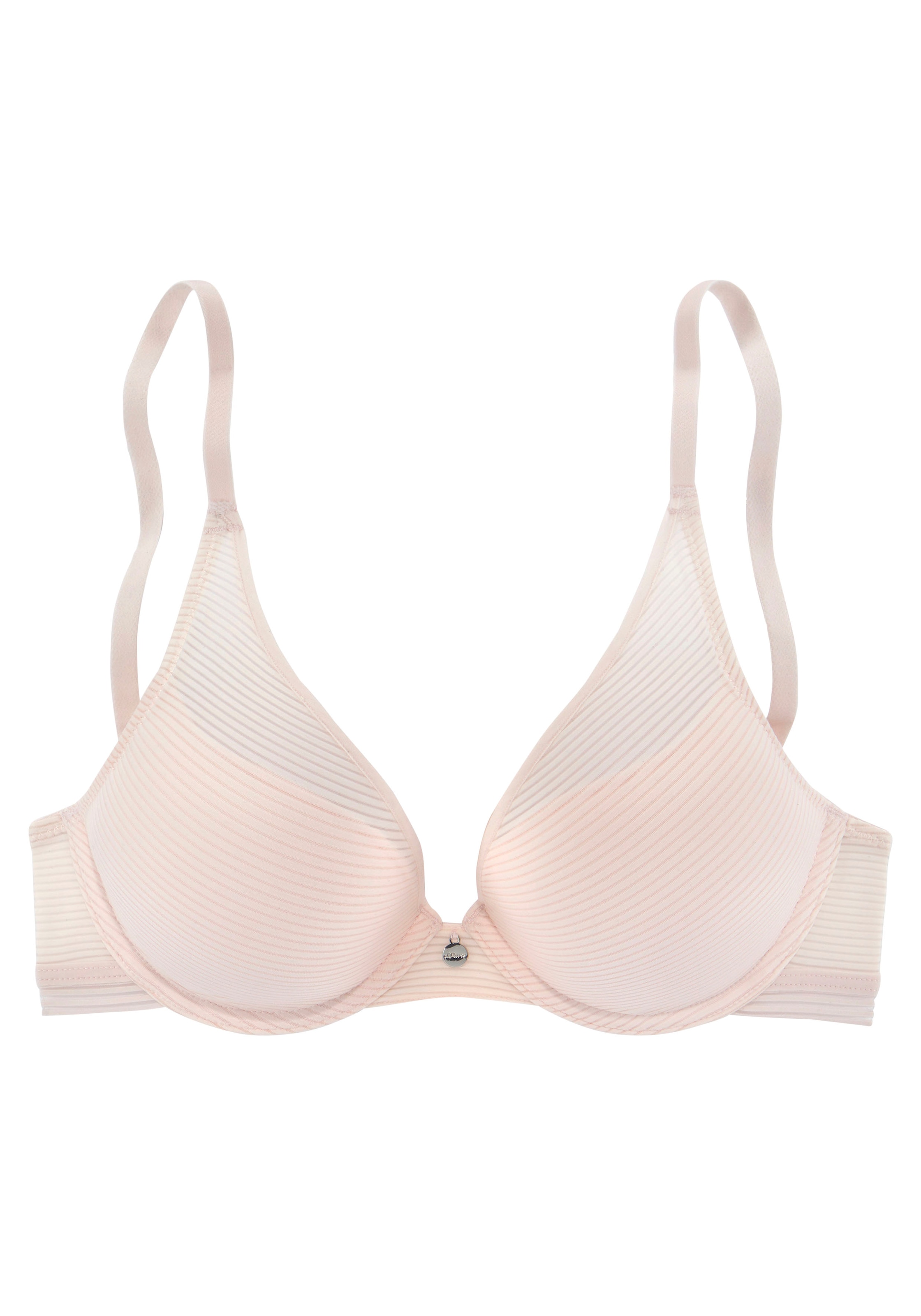 s.Oliver Push-up-BH »Zoè«, aus modischen Mesh in Streifen-Optik