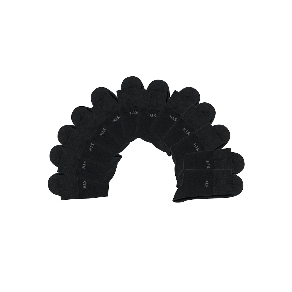 H.I.S Socken, (Packung, 12 Paar), ohne einschneidendes Gummi