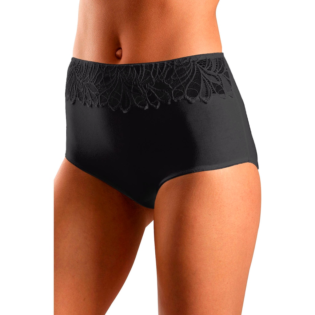 Vivance Taillenslip, (5er-Pack), aus elastischer Baumwoll-Qualität