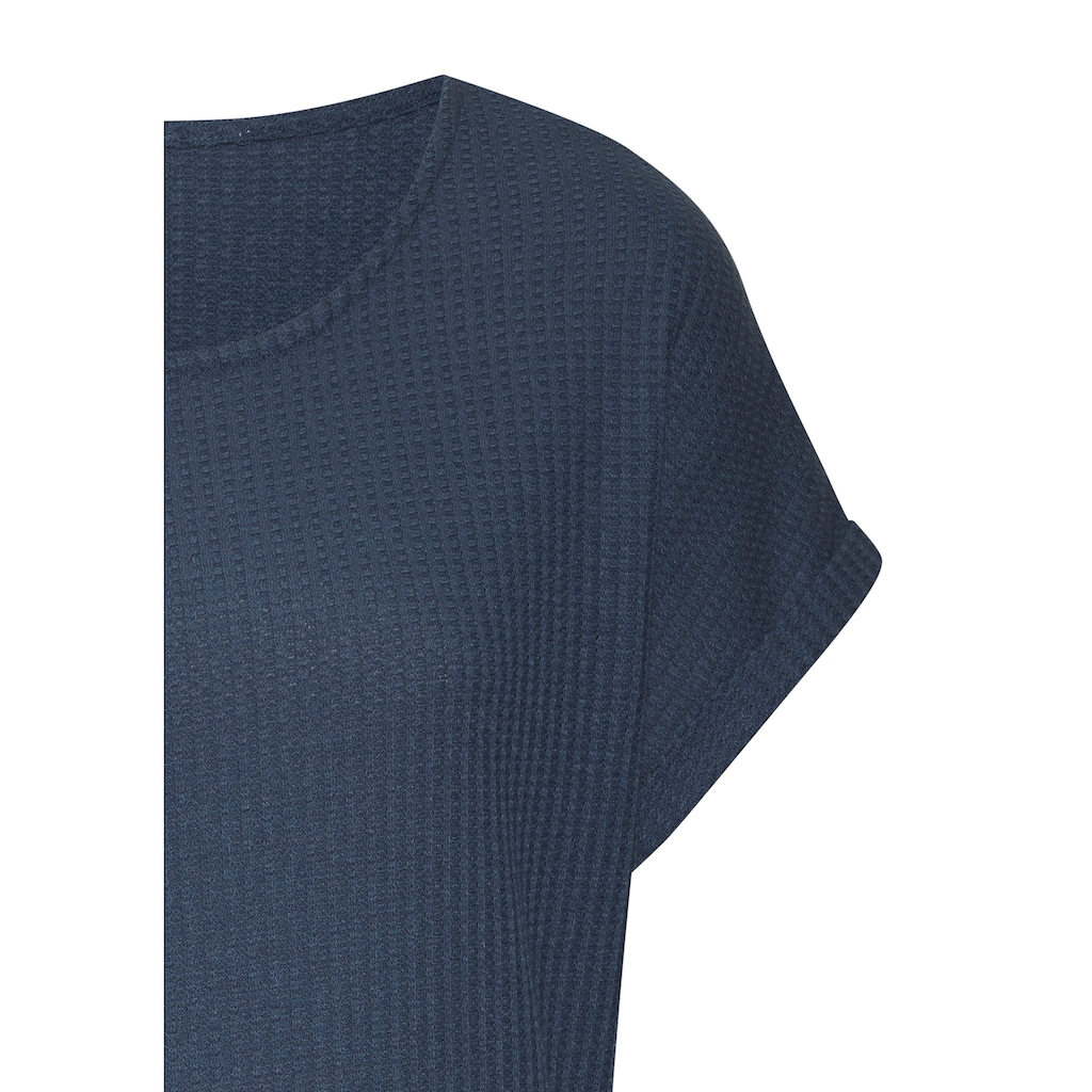 Vivance Kurzarmshirt »aus weicher Piqué-Qualität«