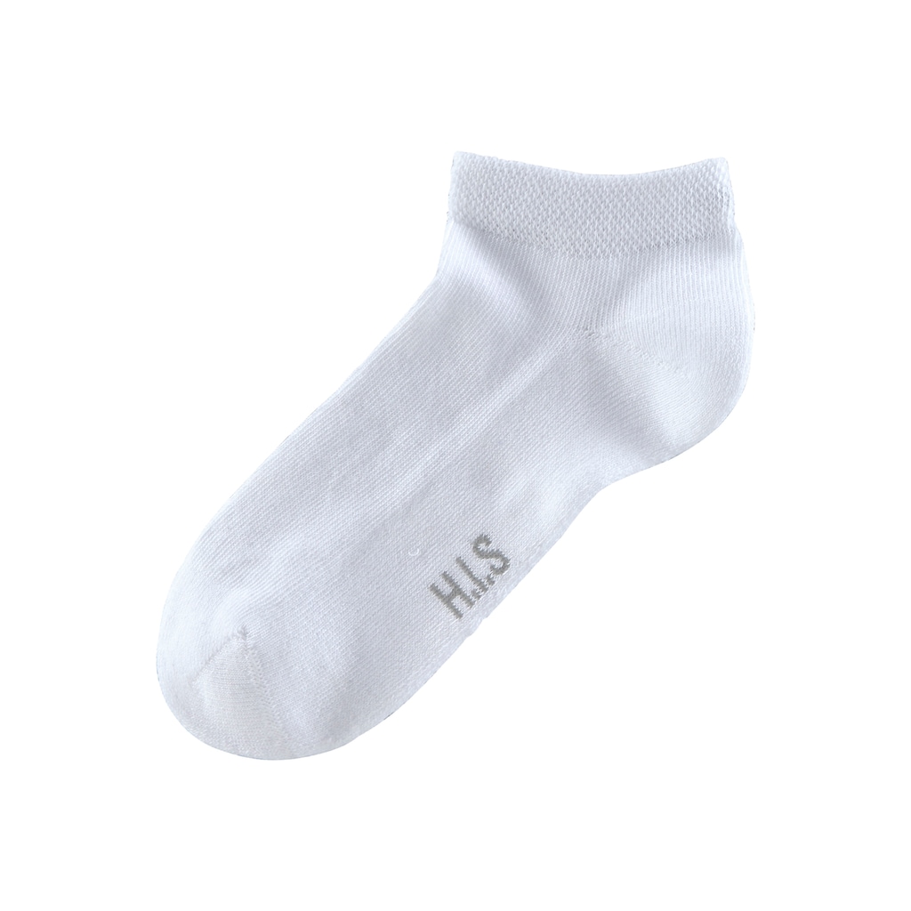 H.I.S Sneakersocken, (Packung, 6 Paar), mit weicher Frotteesohle