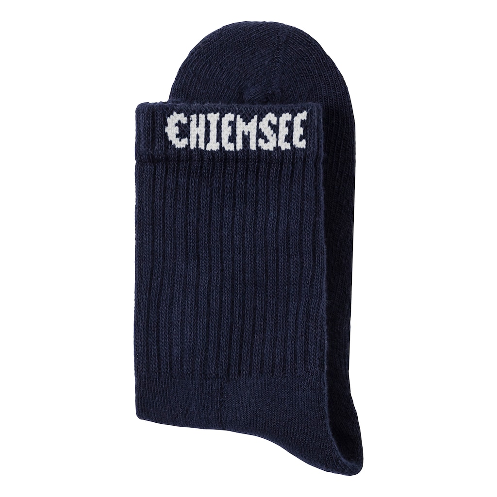 Chiemsee Tennissocken, (Packung, 6 Paar), mit eingestricktem Markennamen