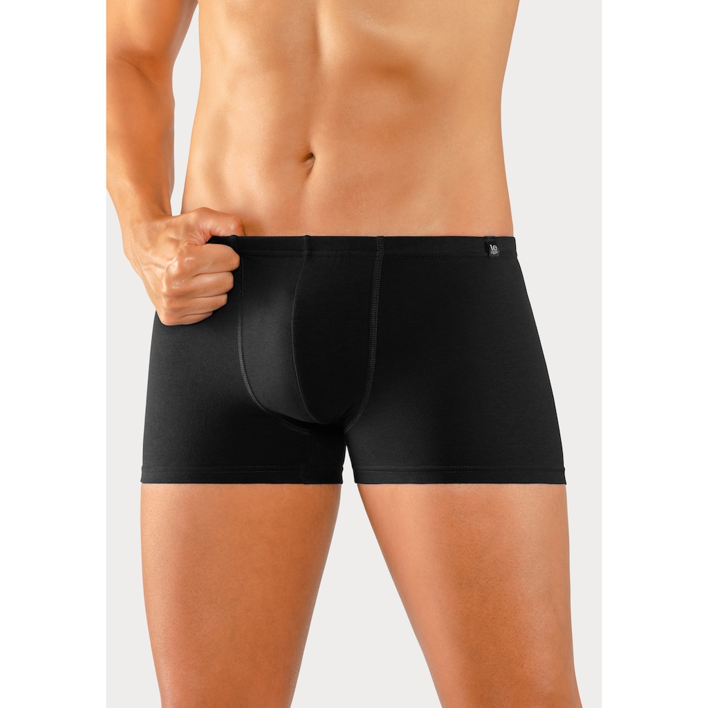 le jogger® Boxer »Boxershorts für Herren«, (Packung, 3 St.), schmaler Bund mit Markenlabel