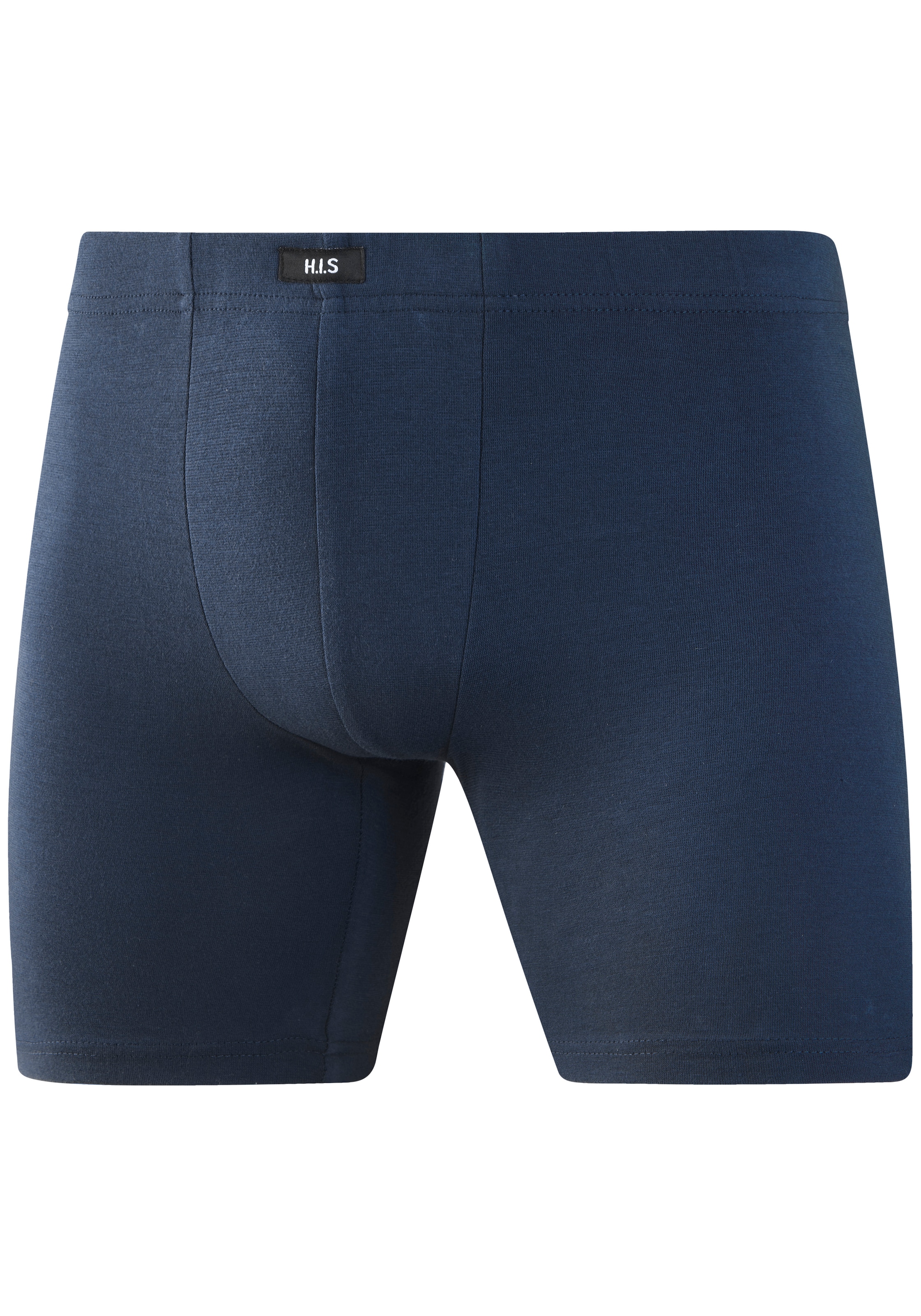 H.I.S Boxer long »Langer Boxer Boxershorts für Herren« Paquet, 5 cuis Boxer en coton avec jambes longues, logo sur la ceinture