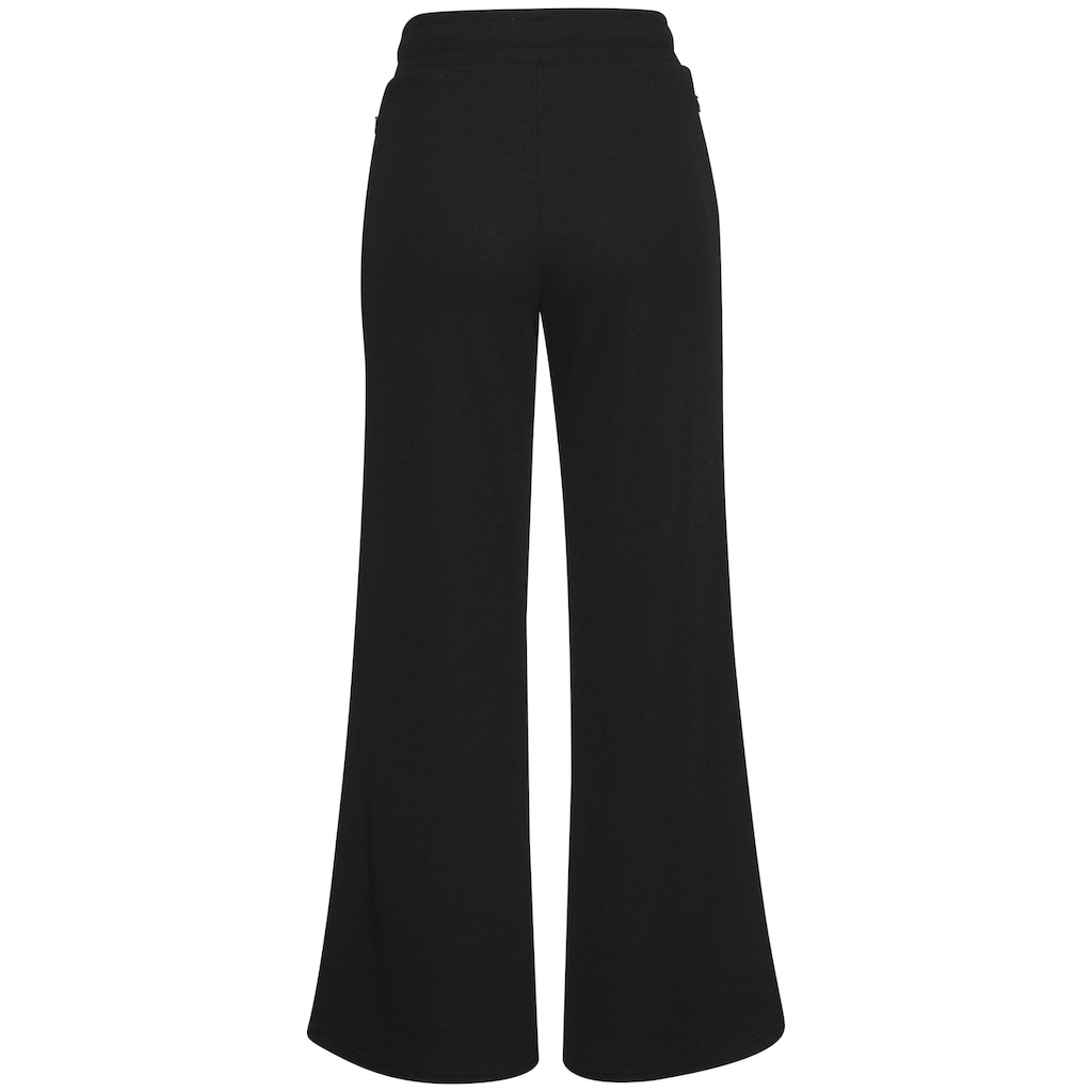 French Connection Loungepants, in gerippter Strickoptik