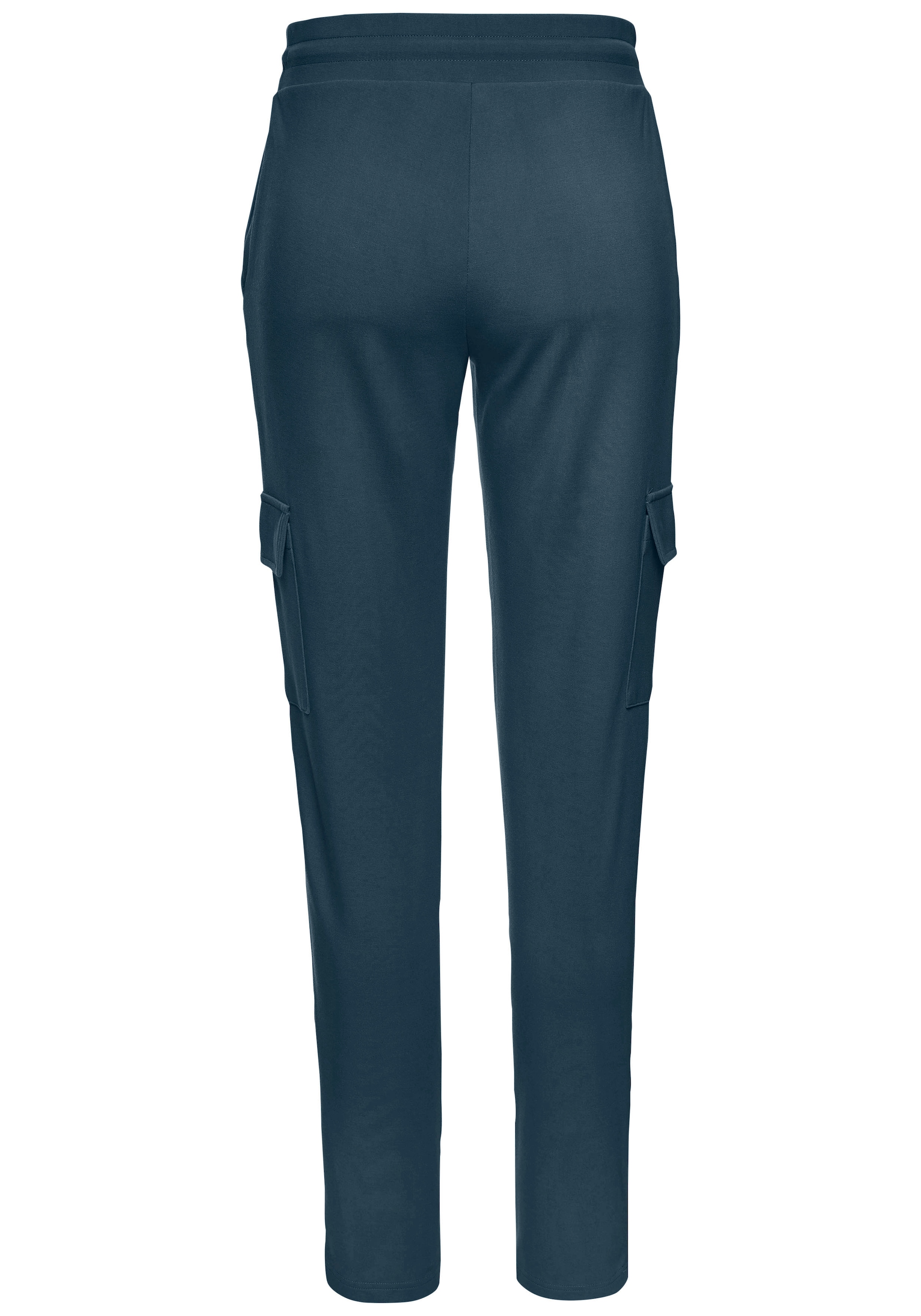 LASCANA Cargohose  in weich fliessendem Material, Loungewear