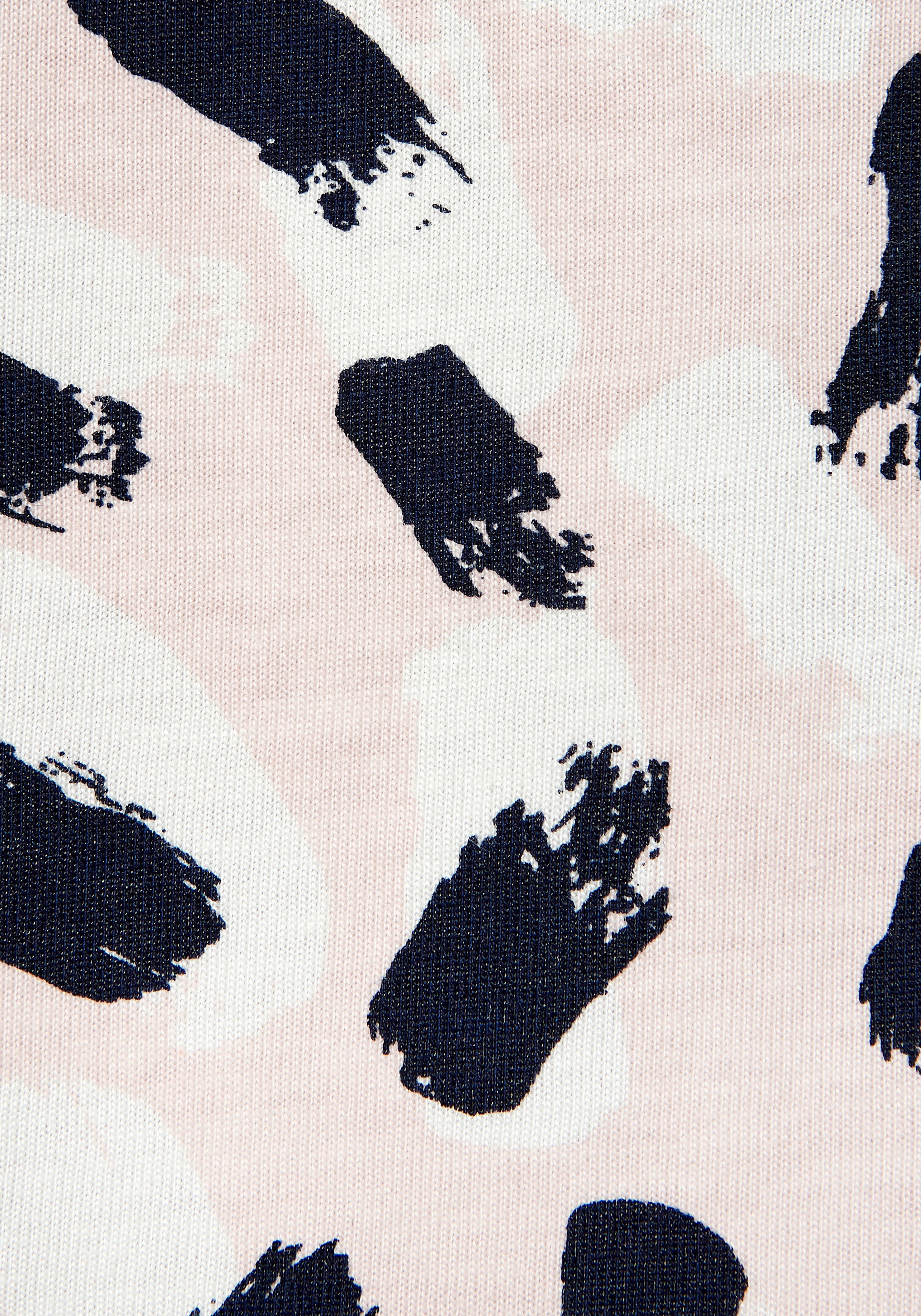 s.Oliver Pyjamaoberteil 1-teilig,  mit schönem Alloverdruck