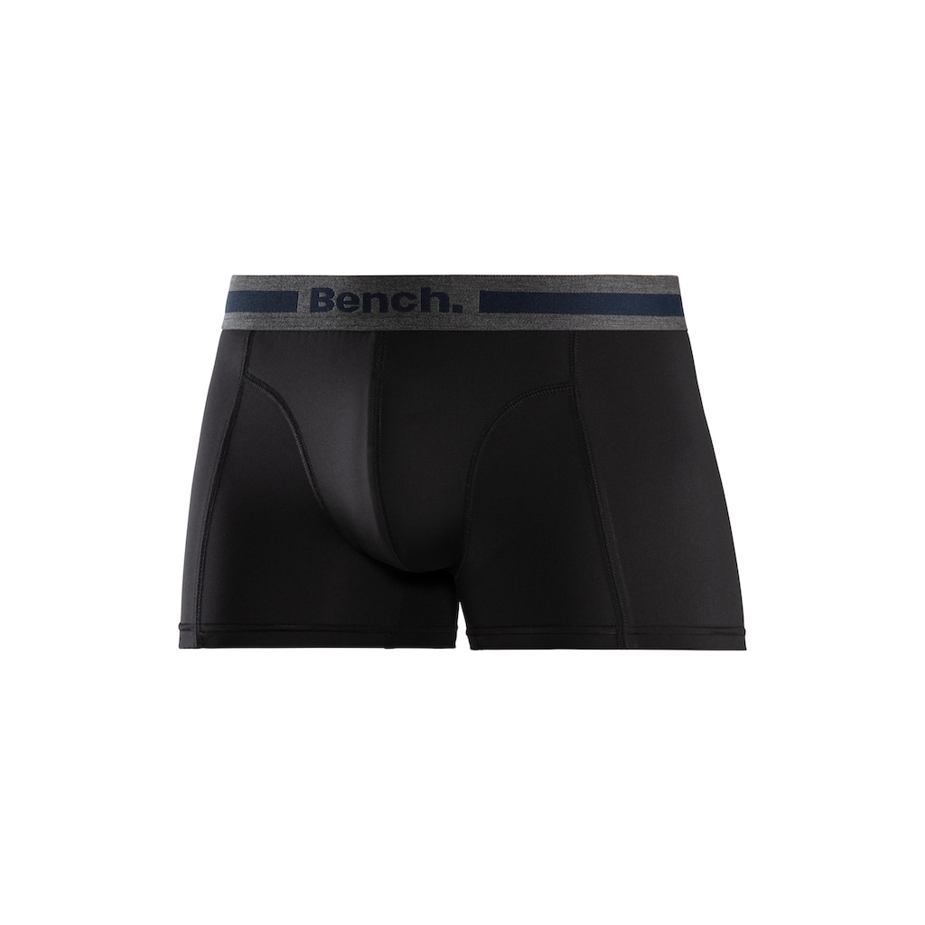 Bench. Boxer »Boxershorts für Herren«, (Packung, 4 St.), Unterhosen mit Overlock-Nähten vorn