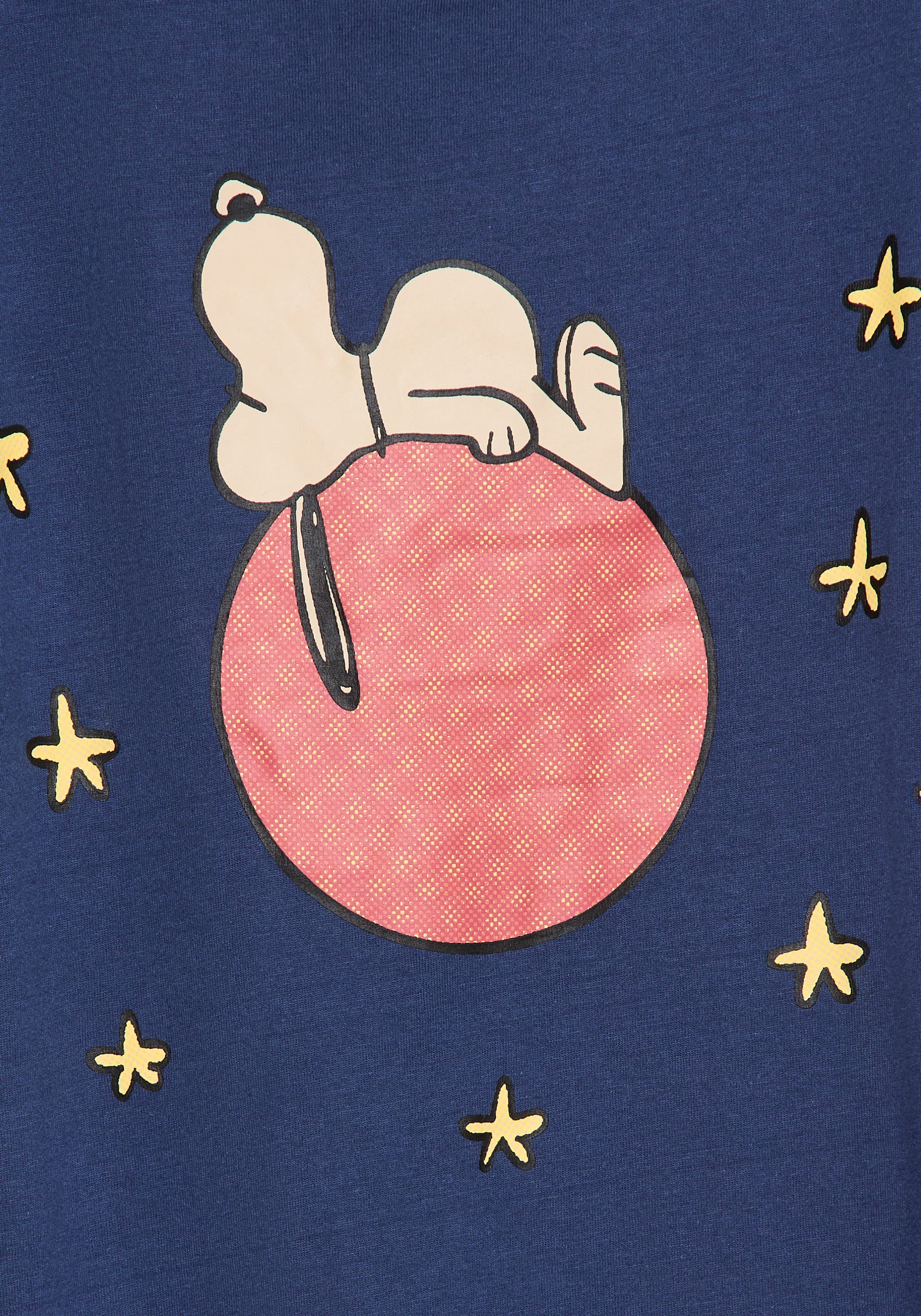 Peanuts Chemise de nuit mit Snoopy-Druck