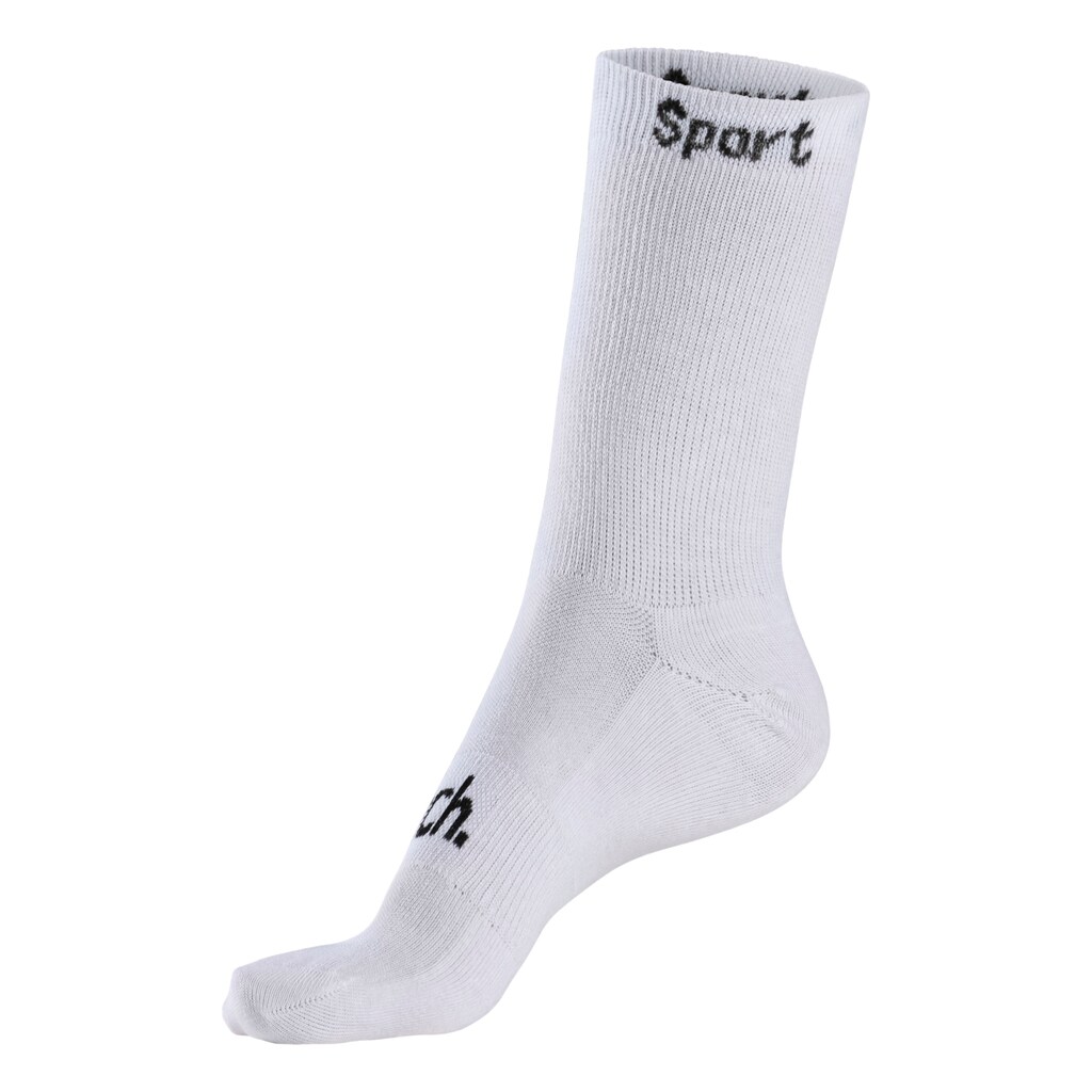Bench. Sportsocken, (Packung, 6 Paar), mit antibakterieller Feuchtigkeitsregulierung