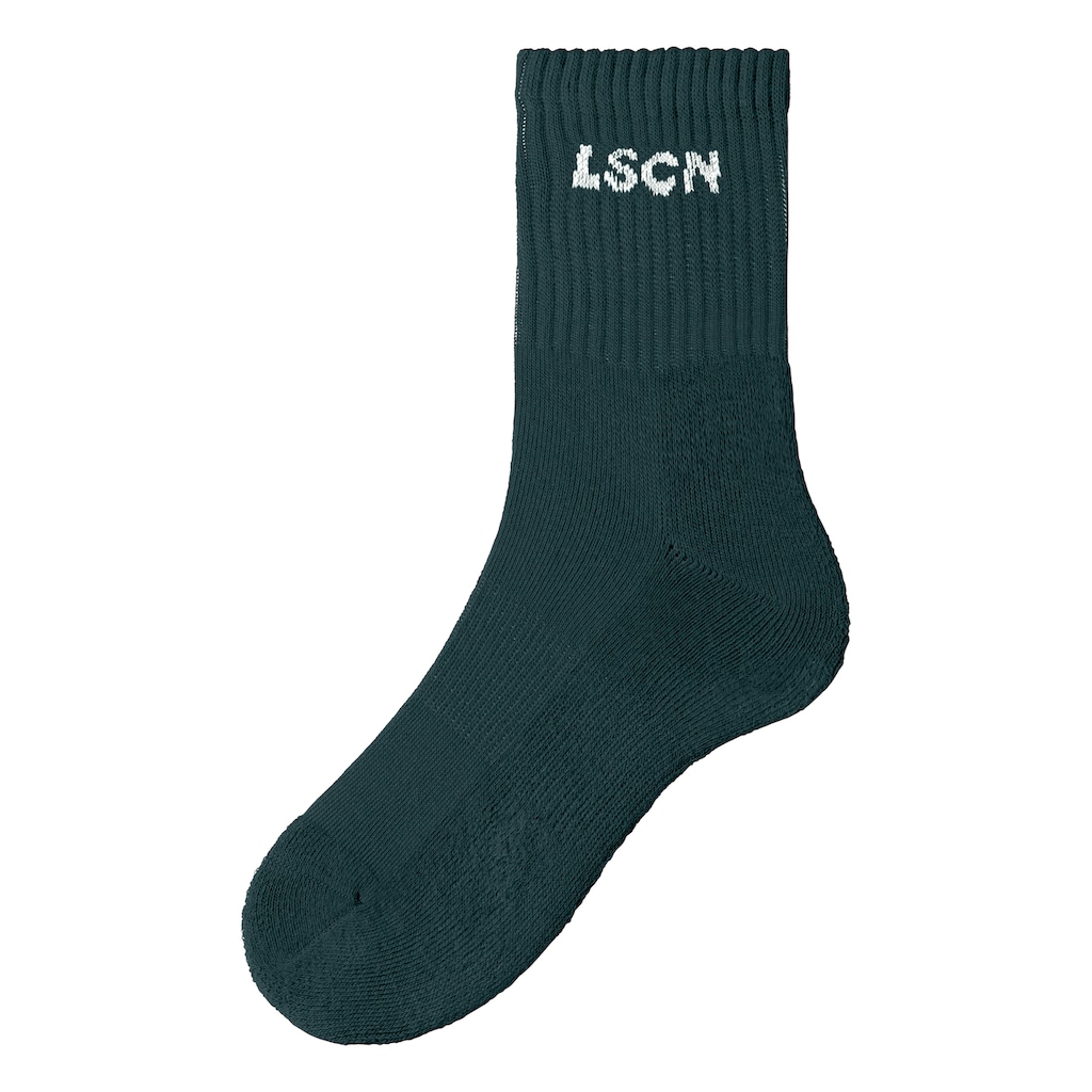 LSCN by LASCANA Tennissocken, (Packung, 2 Paar), mit Halbfussfrottee