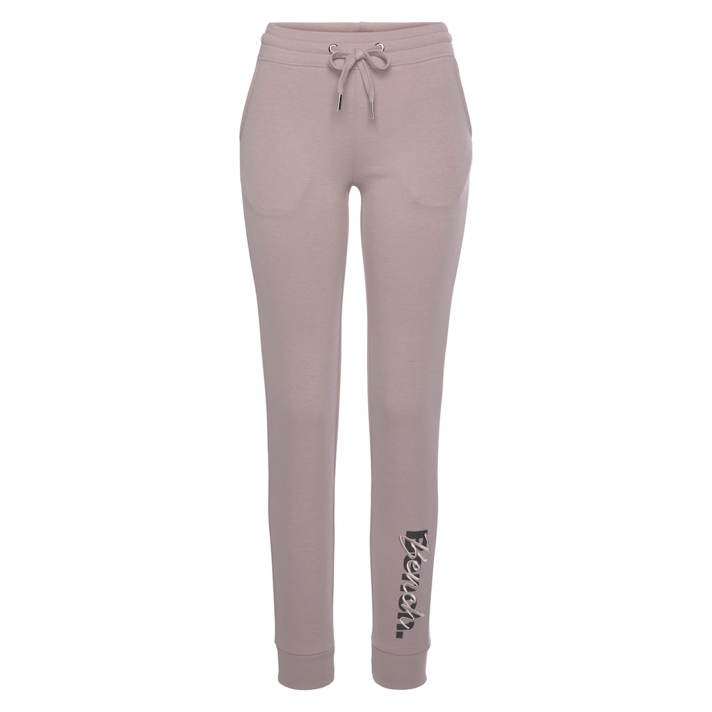 Bench. Loungewear Sweatpants, mit Logodruck und Stickerei, Loungewear