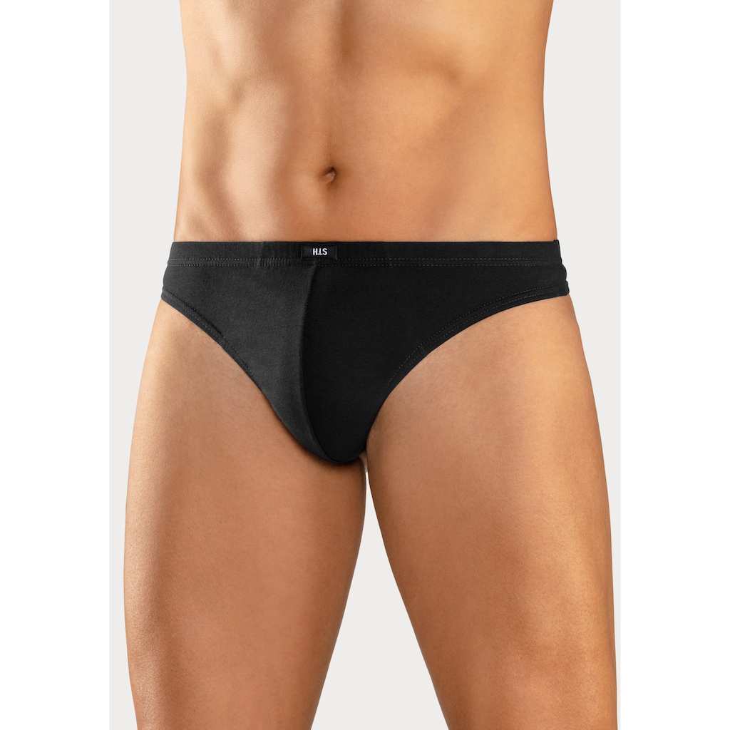 H.I.S String, (Packung, 3 St.), aus weichem Baumwoll-Stretch