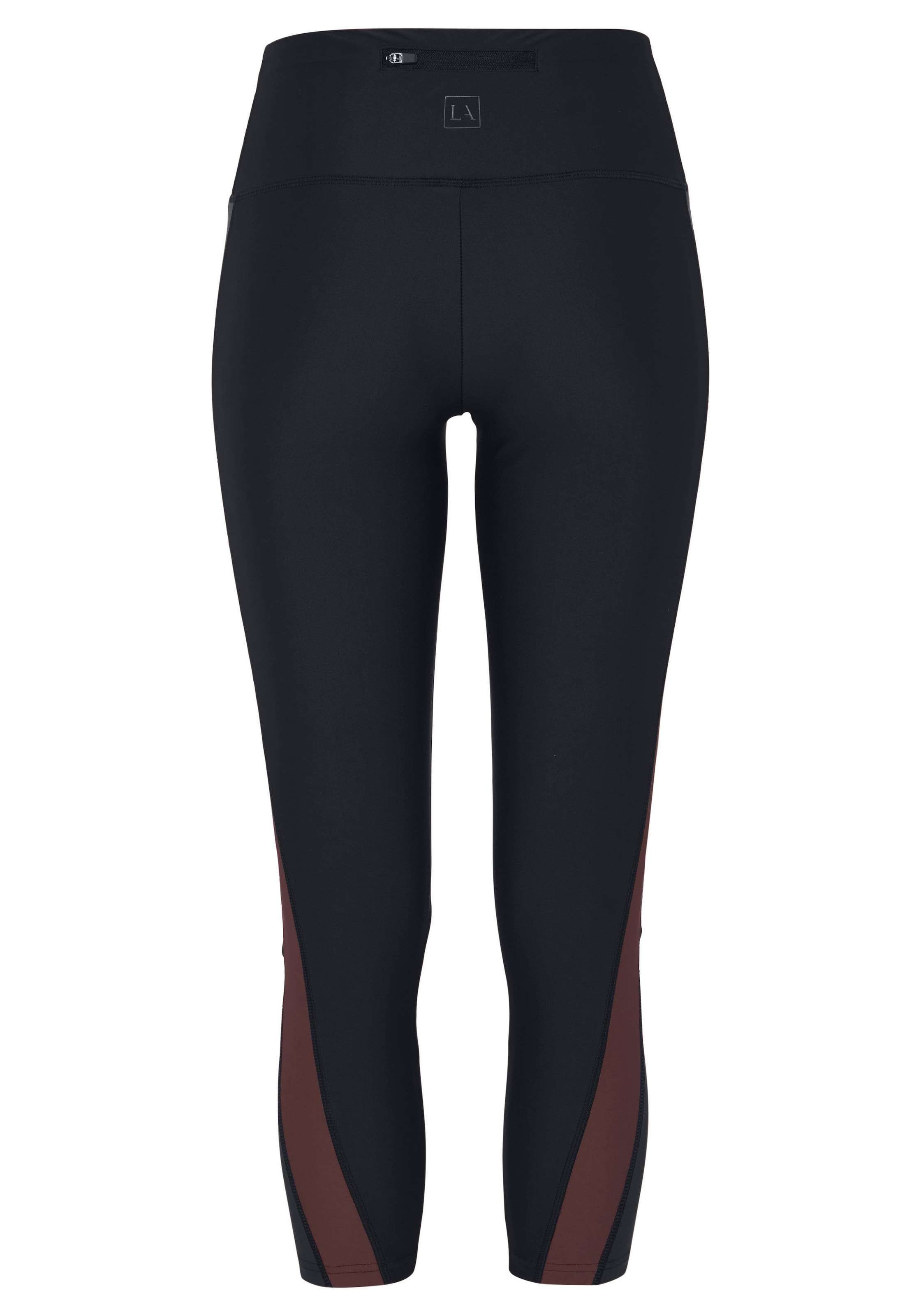 LASCANA ACTIVE 7/8-Leggings, mit Netzeinsätzen