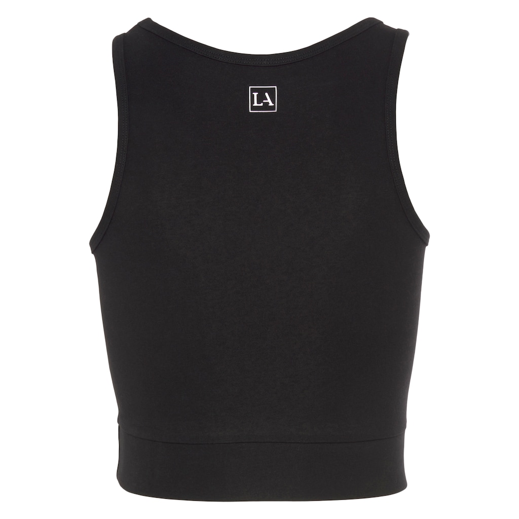 LASCANA ACTIVE Sporttop, Crop-Top mit breiten Trägern
