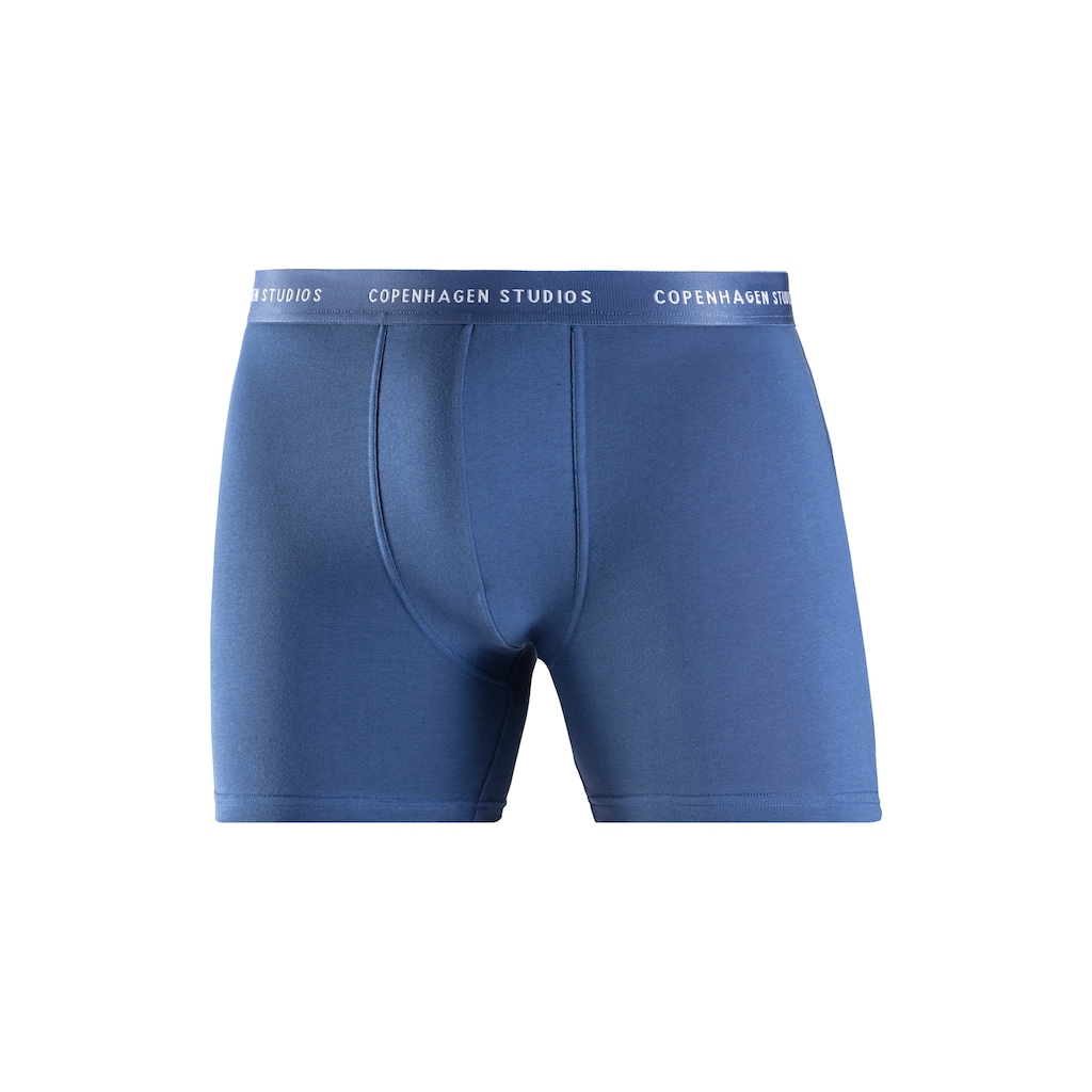 Copenhagen Studios Boxer »Boxershorts für Herren«, (3 St.), mit längerem Bein und Logobund