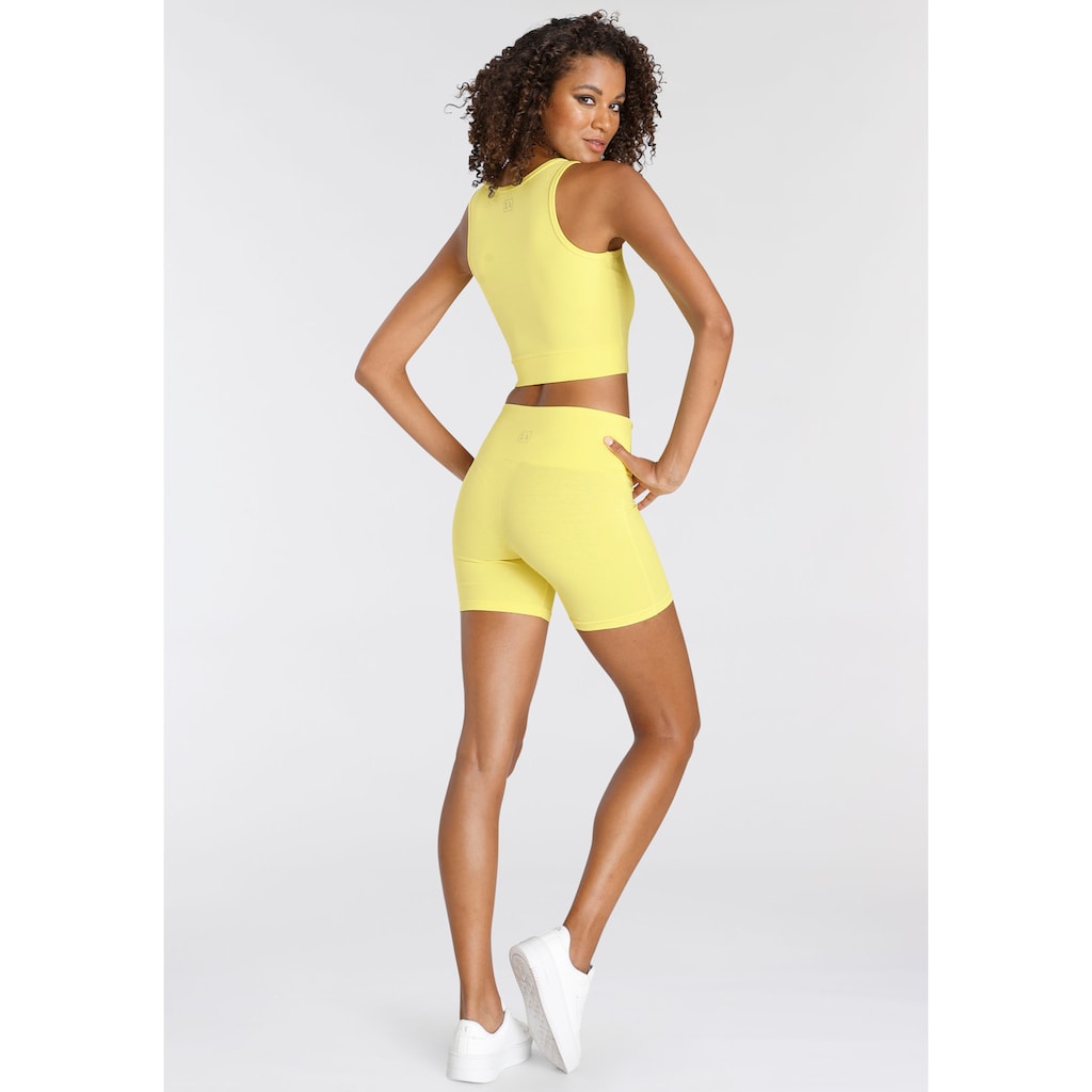 LASCANA ACTIVE Sporttop, Crop-Top mit breiten Trägern