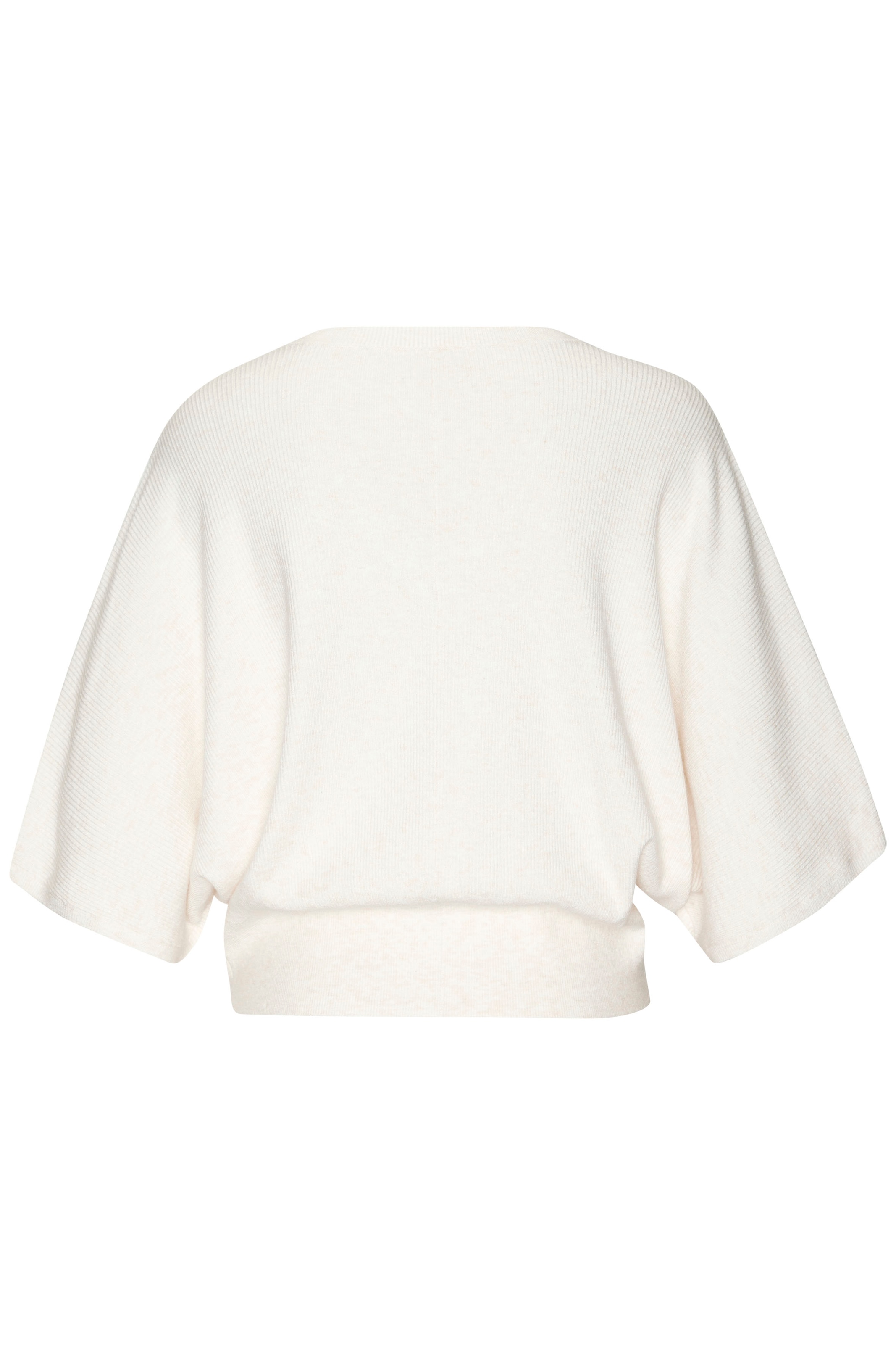 Copenhagen Studios Fledermausshirt aus hochwertiger, feiner Rippe, Loungewear